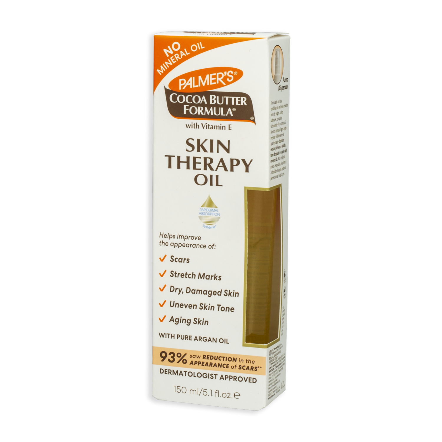 Aceite Corporal Y Facial Seco Skin Theraphy Con Manteca De Cacao Y Vitamina E PALMER’S 150 ML