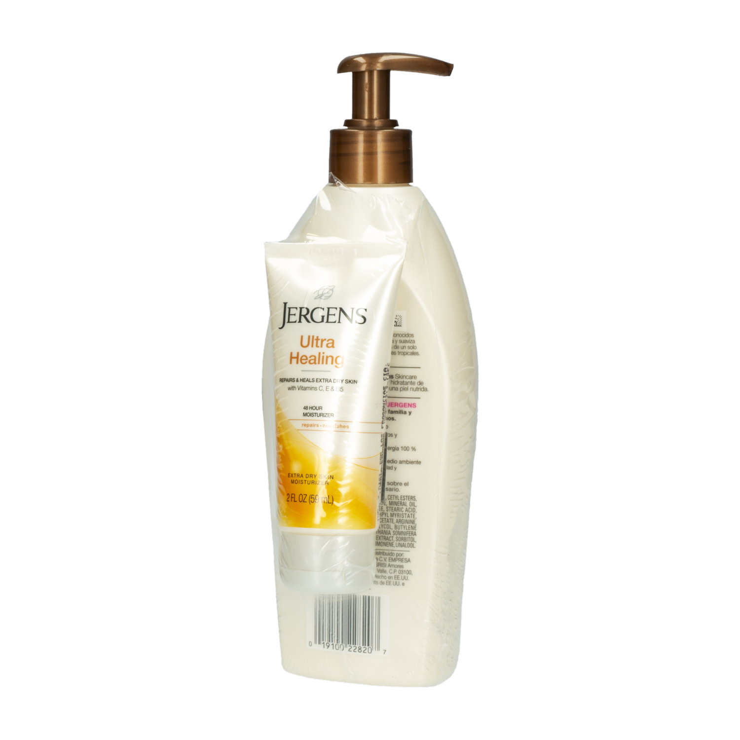 Crema Corporal Infundido Con Aceite De Coco JERGENS 400 Ml