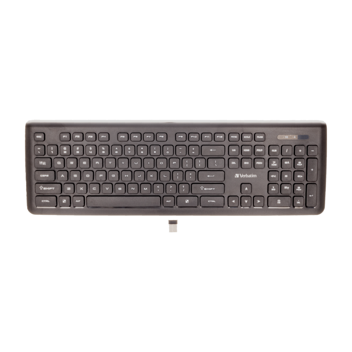 Teclado Slim Negro VERBATIM Inalámbrico