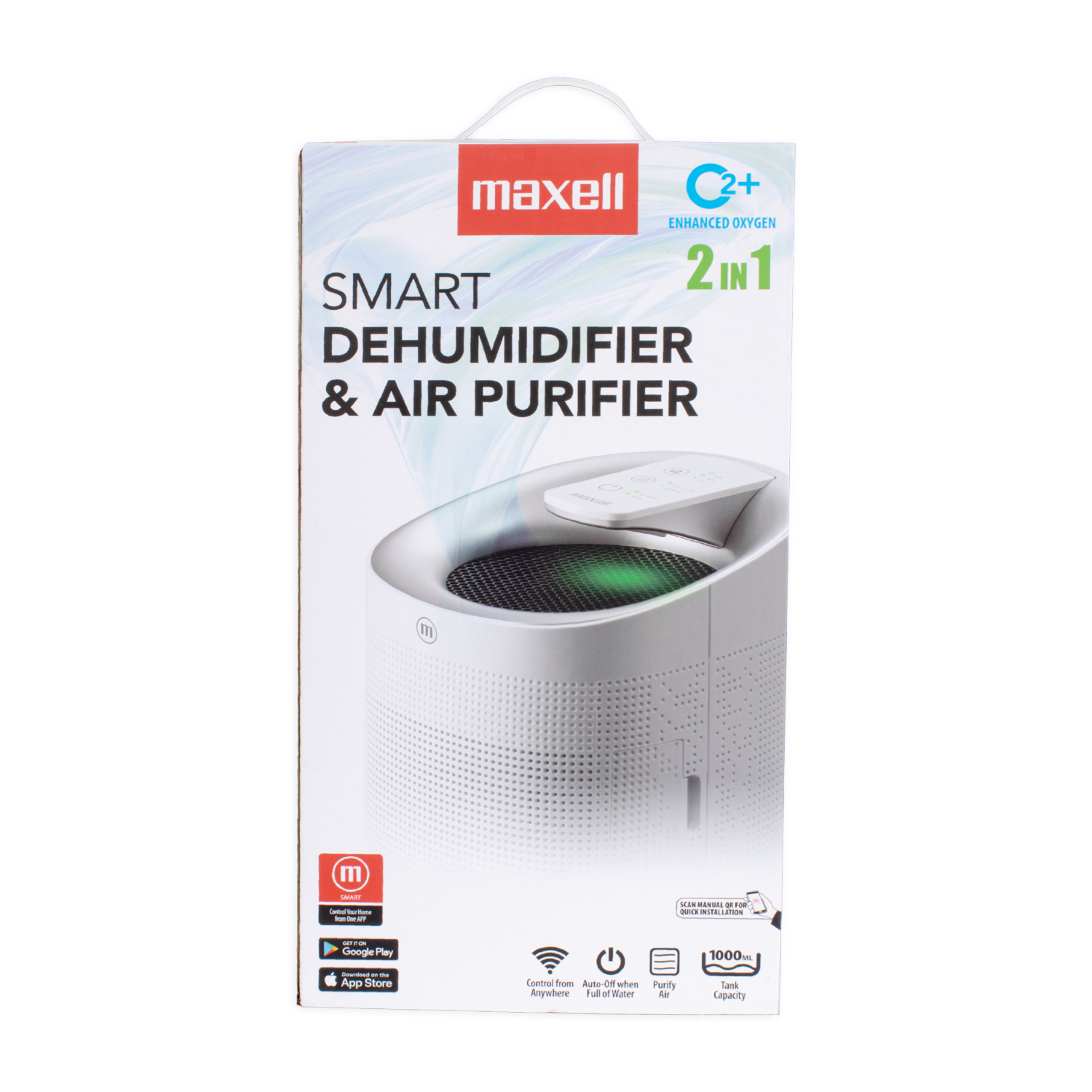 Purificador De Aire Electrico Modelo:348527 MAXELL 1000Ml