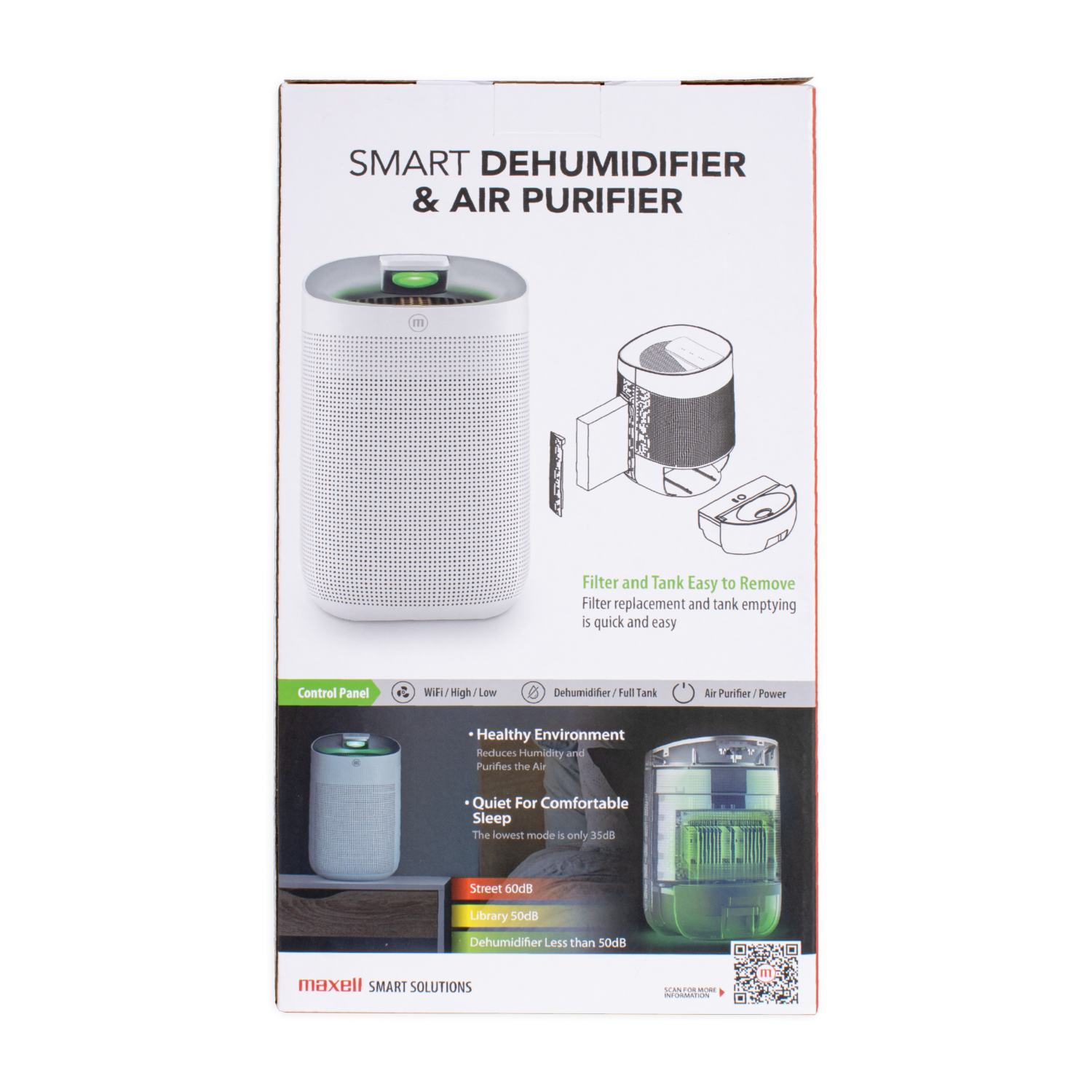 Purificador De Aire Electrico Modelo:348527 MAXELL 1000Ml