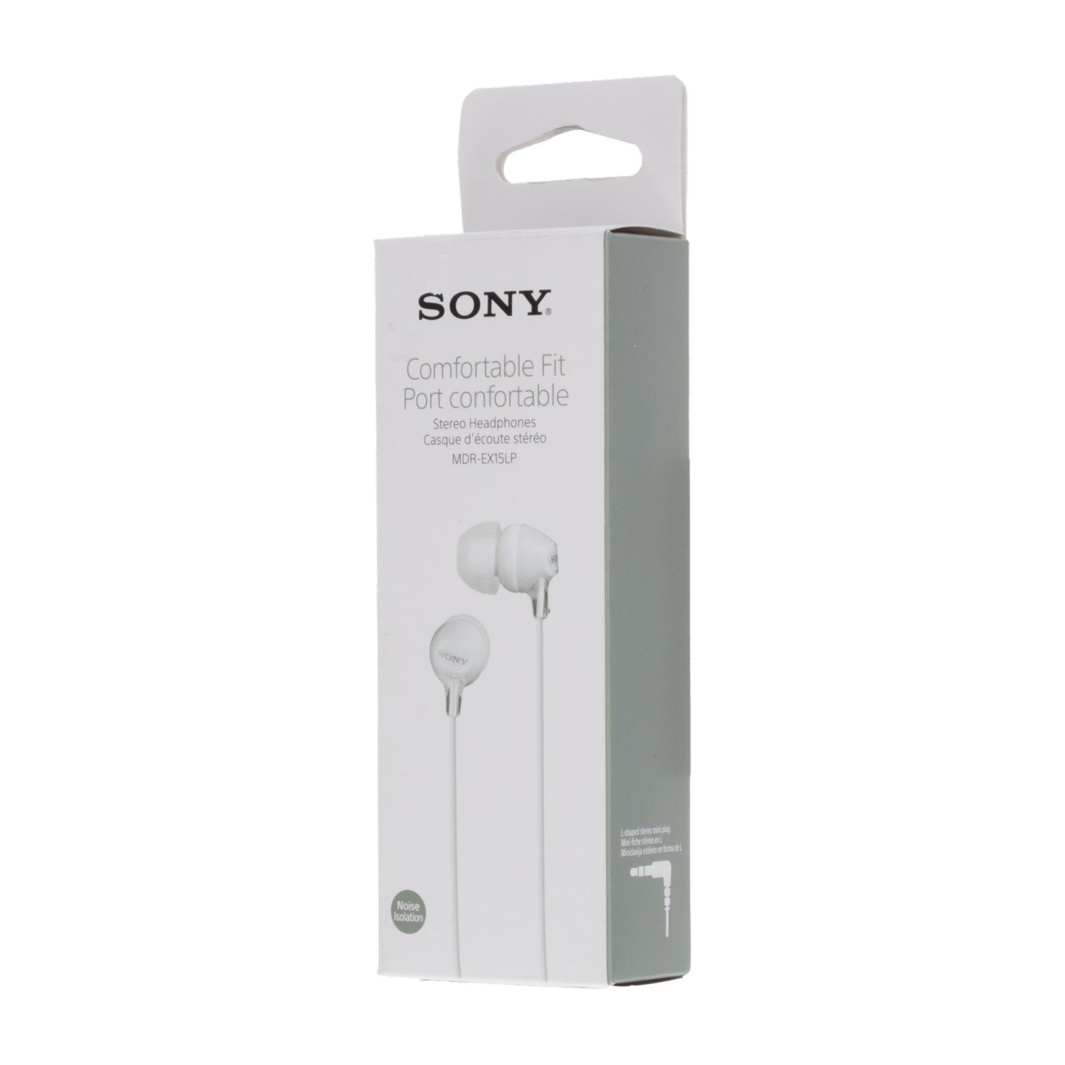 Audífonos Confortable Fit  MDR-EX15LPWZ SONY Con Cable