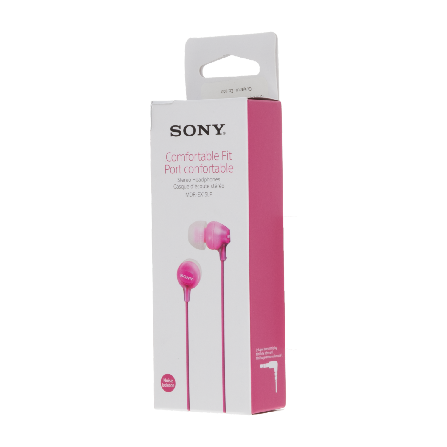 Audífonos Confortable Fit  MDR-EX15LPPIZ SONY Con Cable