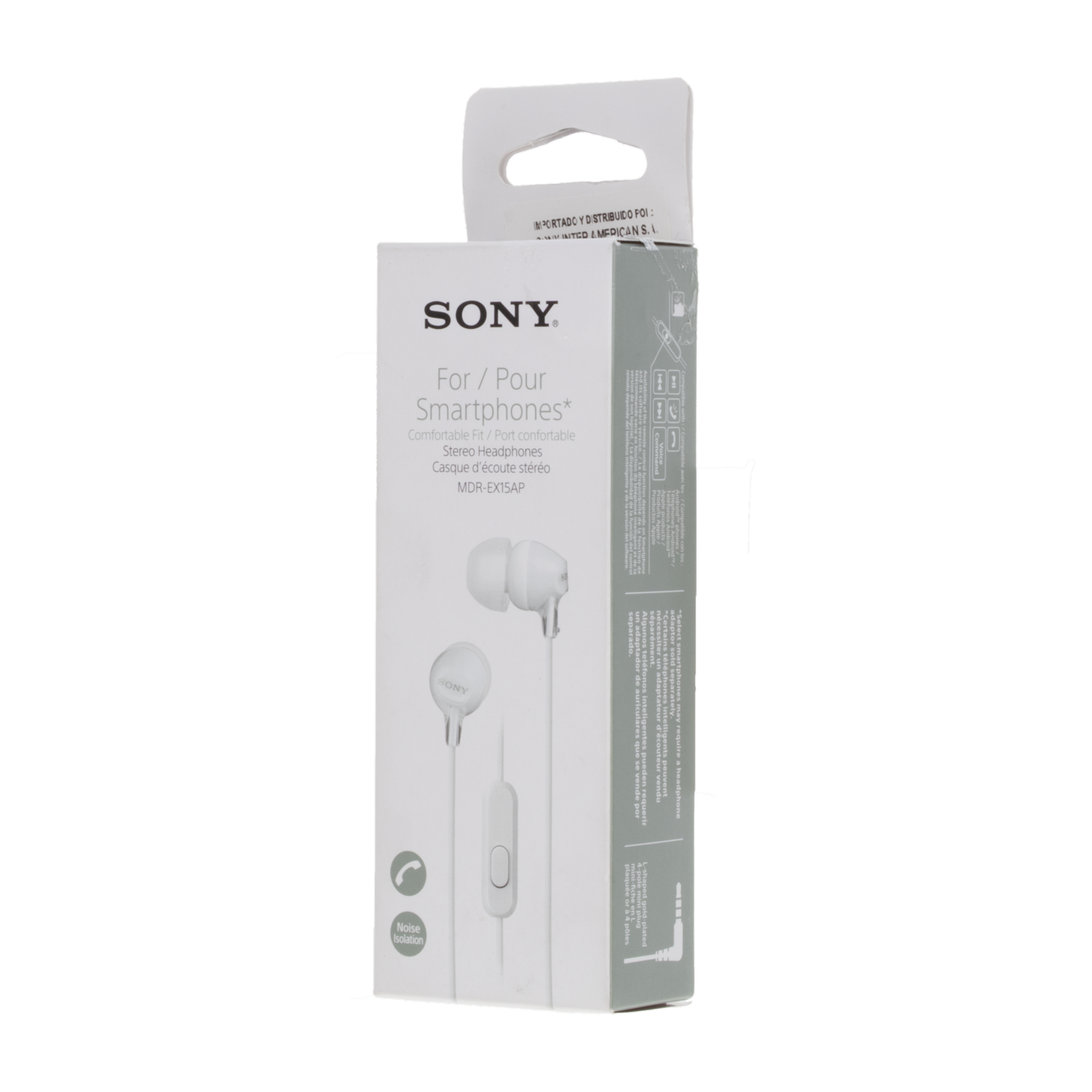 Audífonos For Smartphones MDR-EX15APWZUC SONY Con Cable