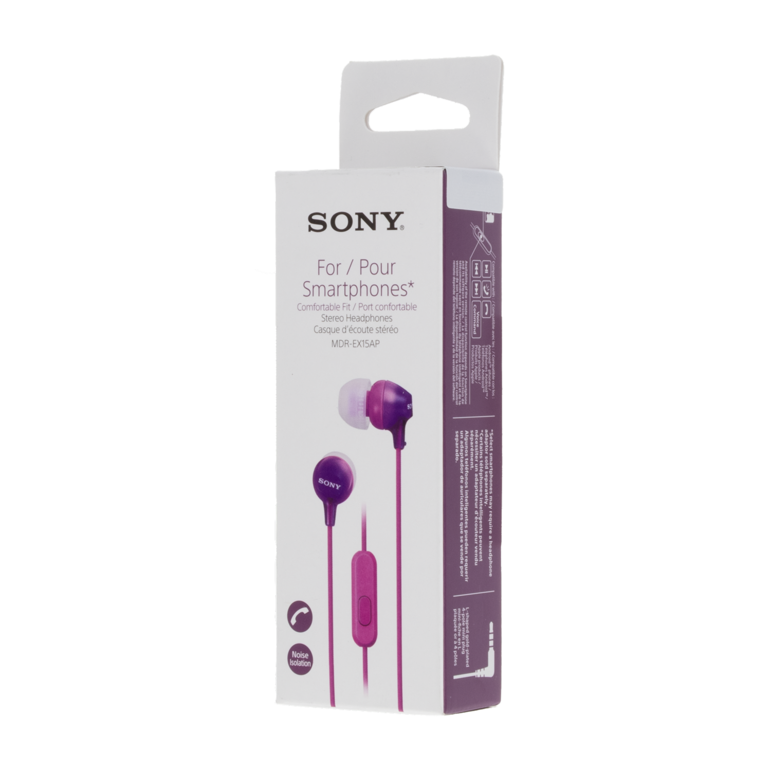 Audífonos For Smartphones MDR-EX15APVZUC SONY Con Cable