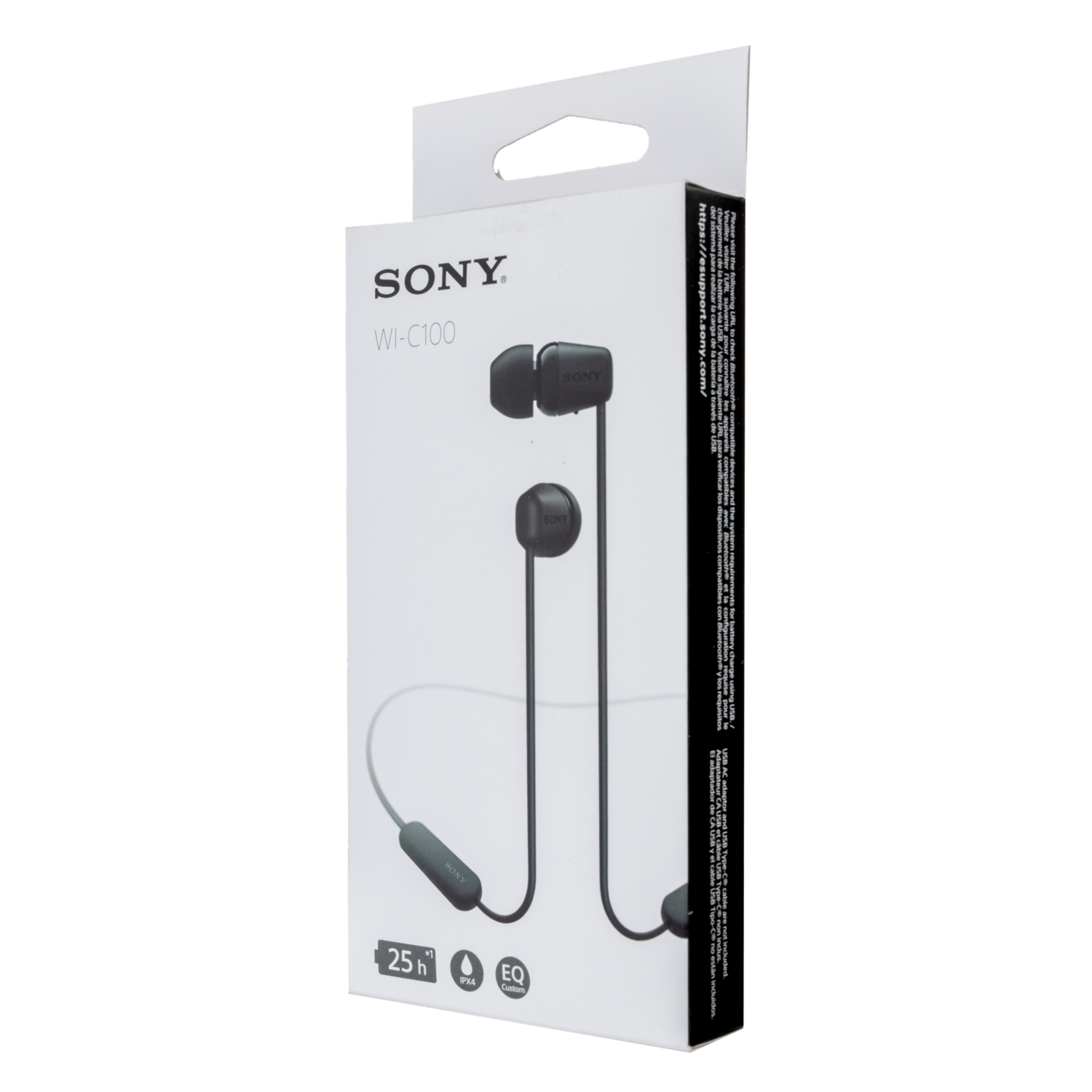 Audífonos Stereo WI-C100/BZ SONY Wireless