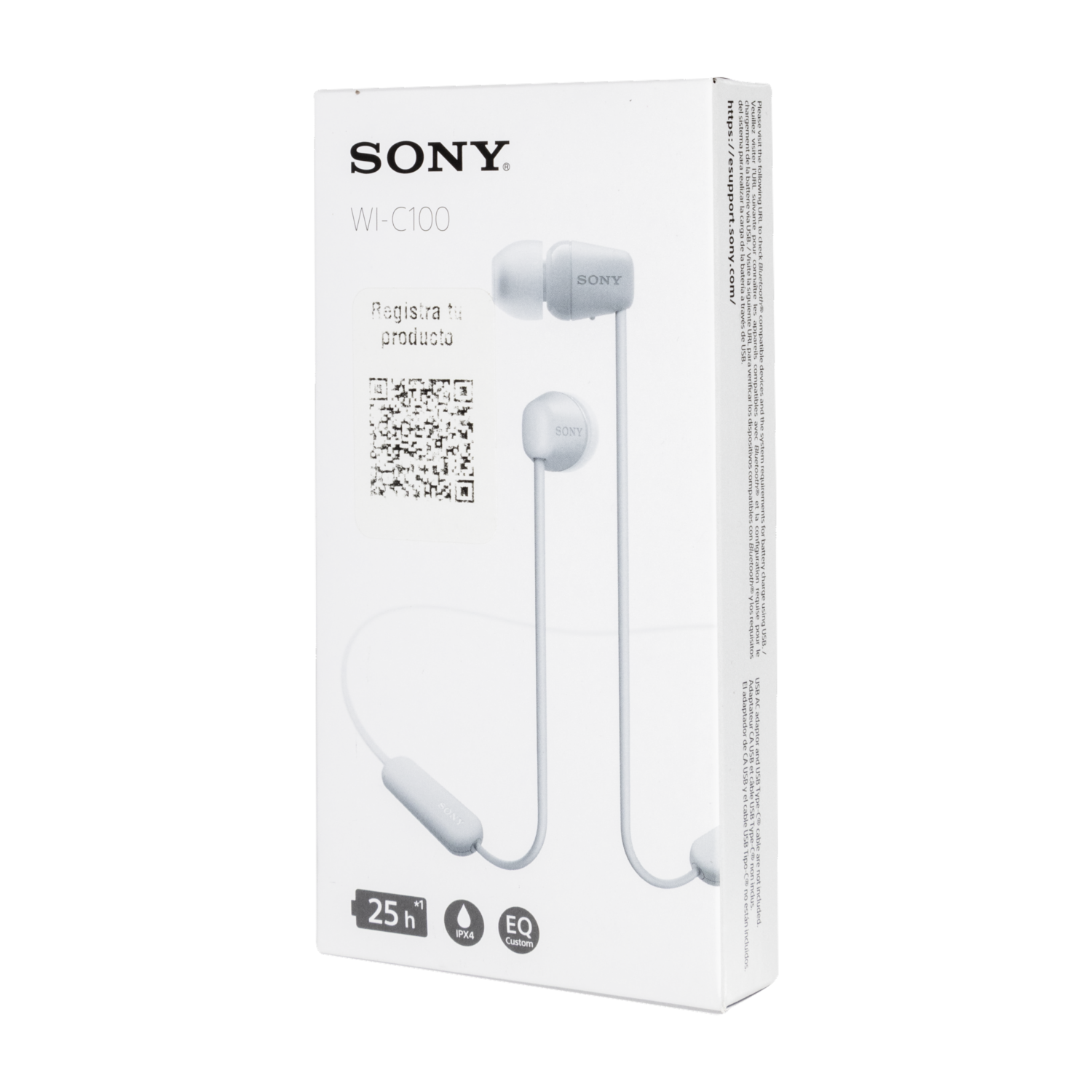 Audífonos Stereo WI-C100/WZ SONY Wireless