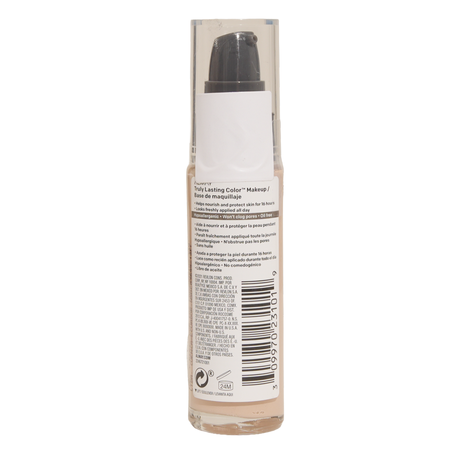Base De Maquillaje Líquido Lasting Ivory ALMAY Unidad