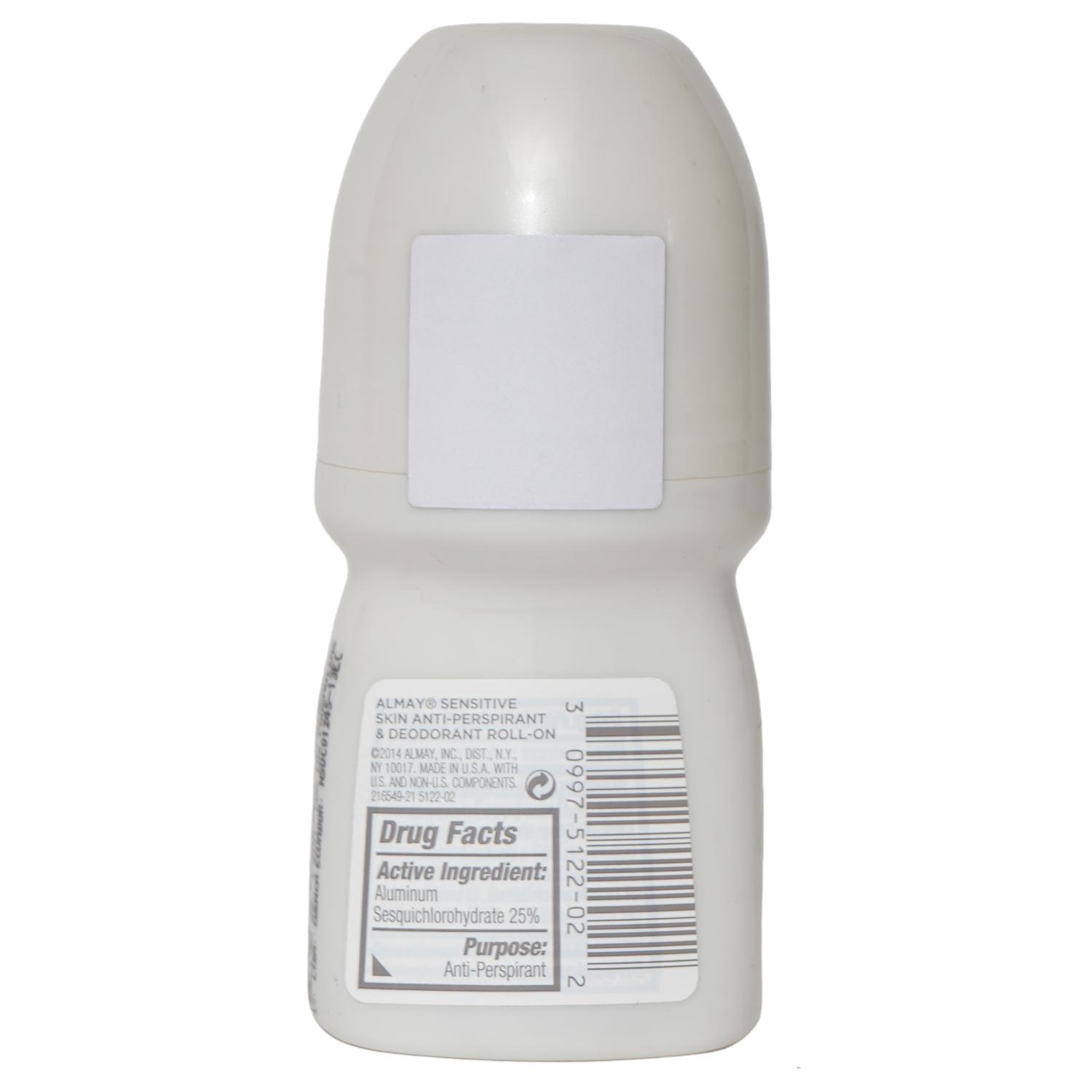 Desodorante En Roll On Sin Fragancia ALMAY 50 Ml