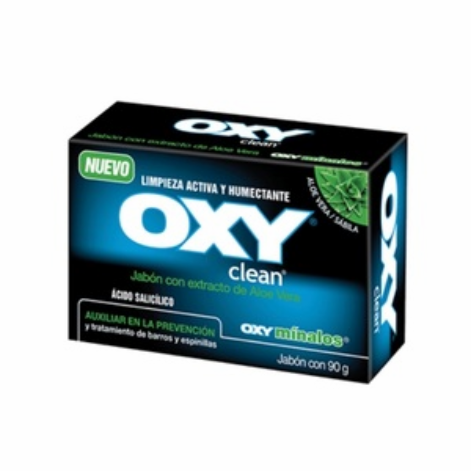 Jabón Facial Con Extracto De Aloe Vera OXY Unidad