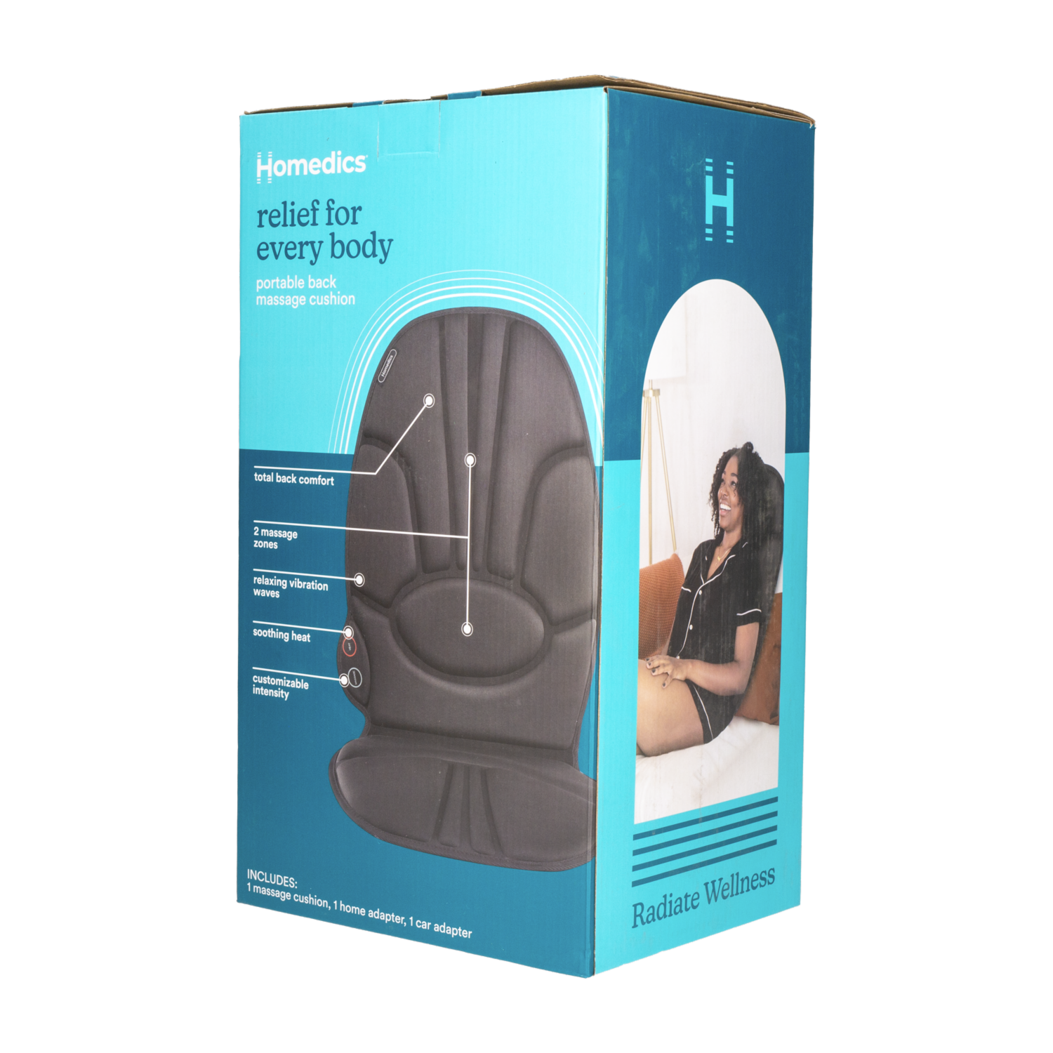 Masajeador Acolchado Espalda HOMEDICS Unidad