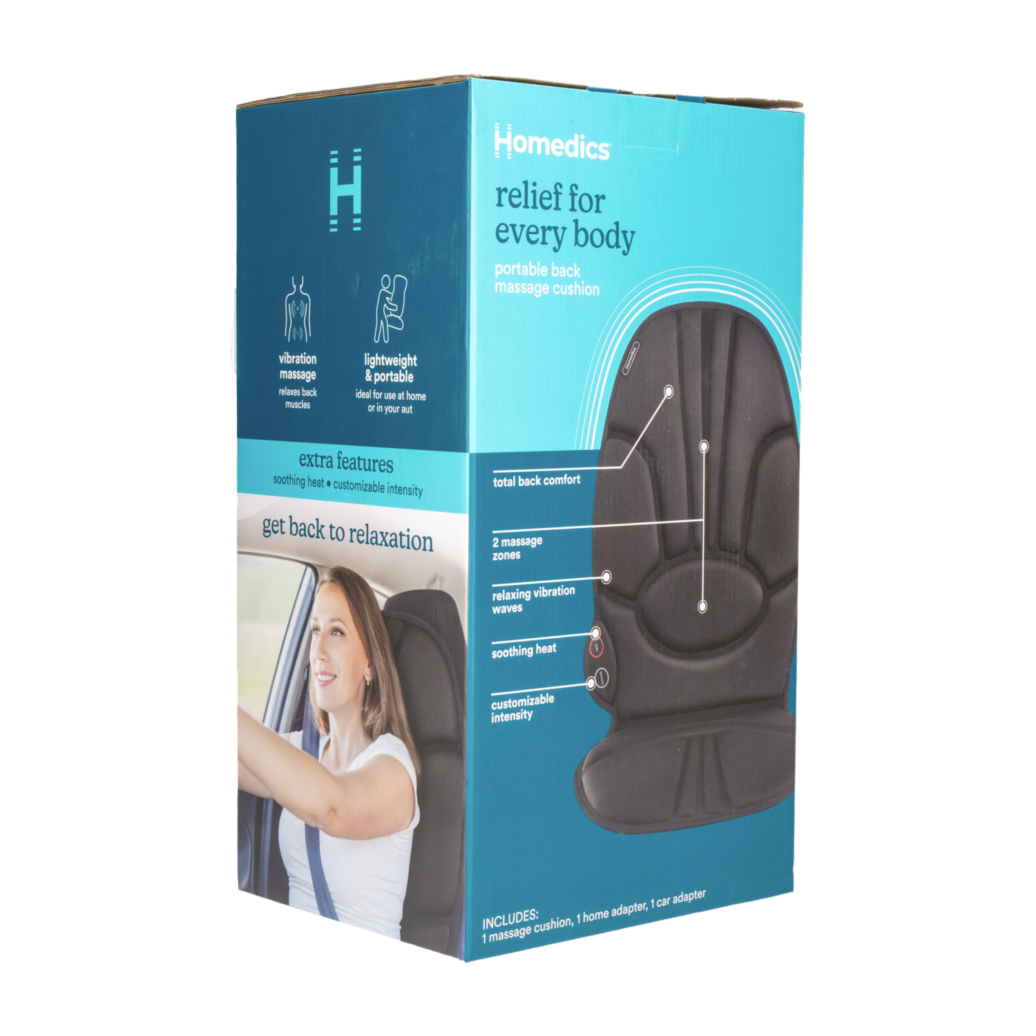 Masajeador Acolchado Espalda HOMEDICS Unidad