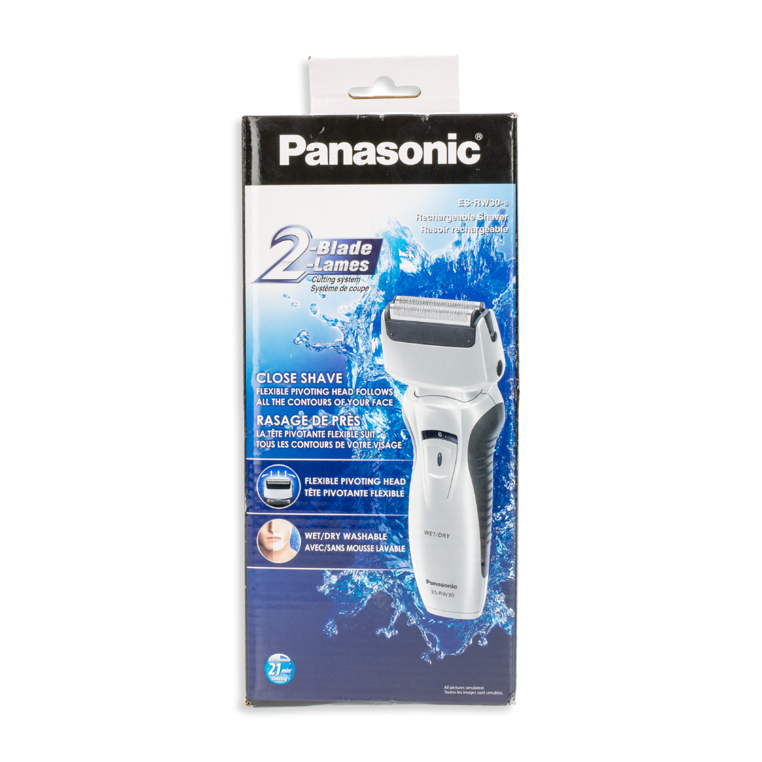 Rasuradora Eléctrica Modelo: ES-RW30-S551 PANASONIC Unidad