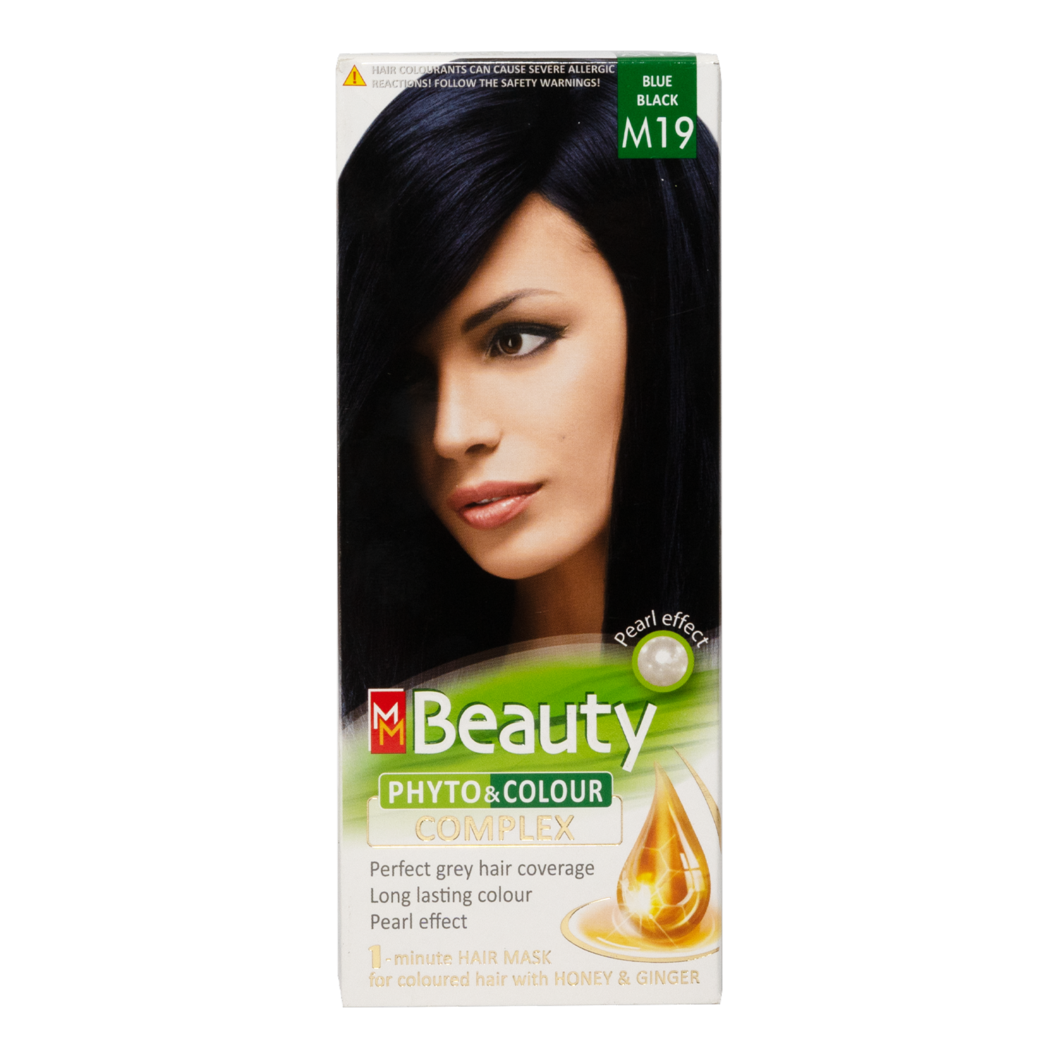 Tinte De Cabello Beauty Phyto&Colur Complex Negro Azulado 19 MM BEAUTY Unidad