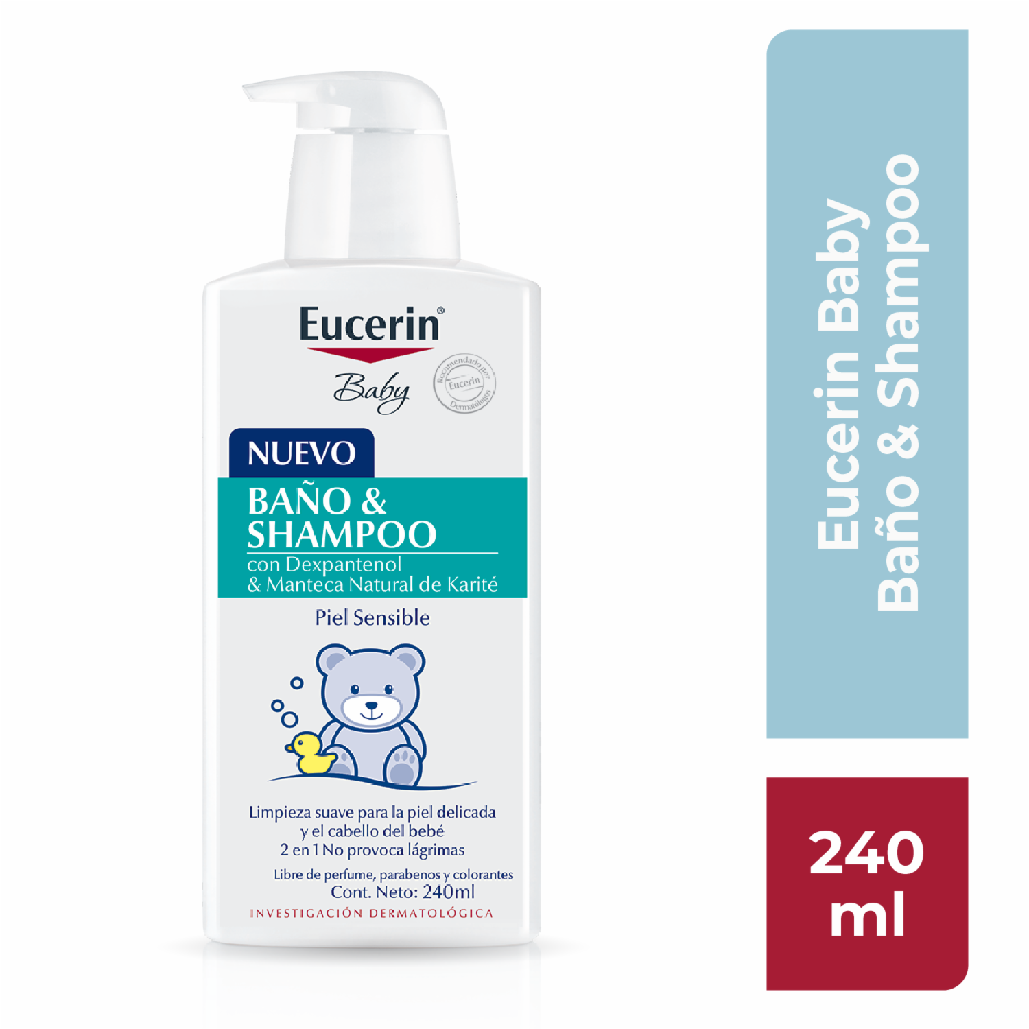 Jabón Y Shampoo Baby And Mon Y Shampoo EUCERIN 250 Ml
