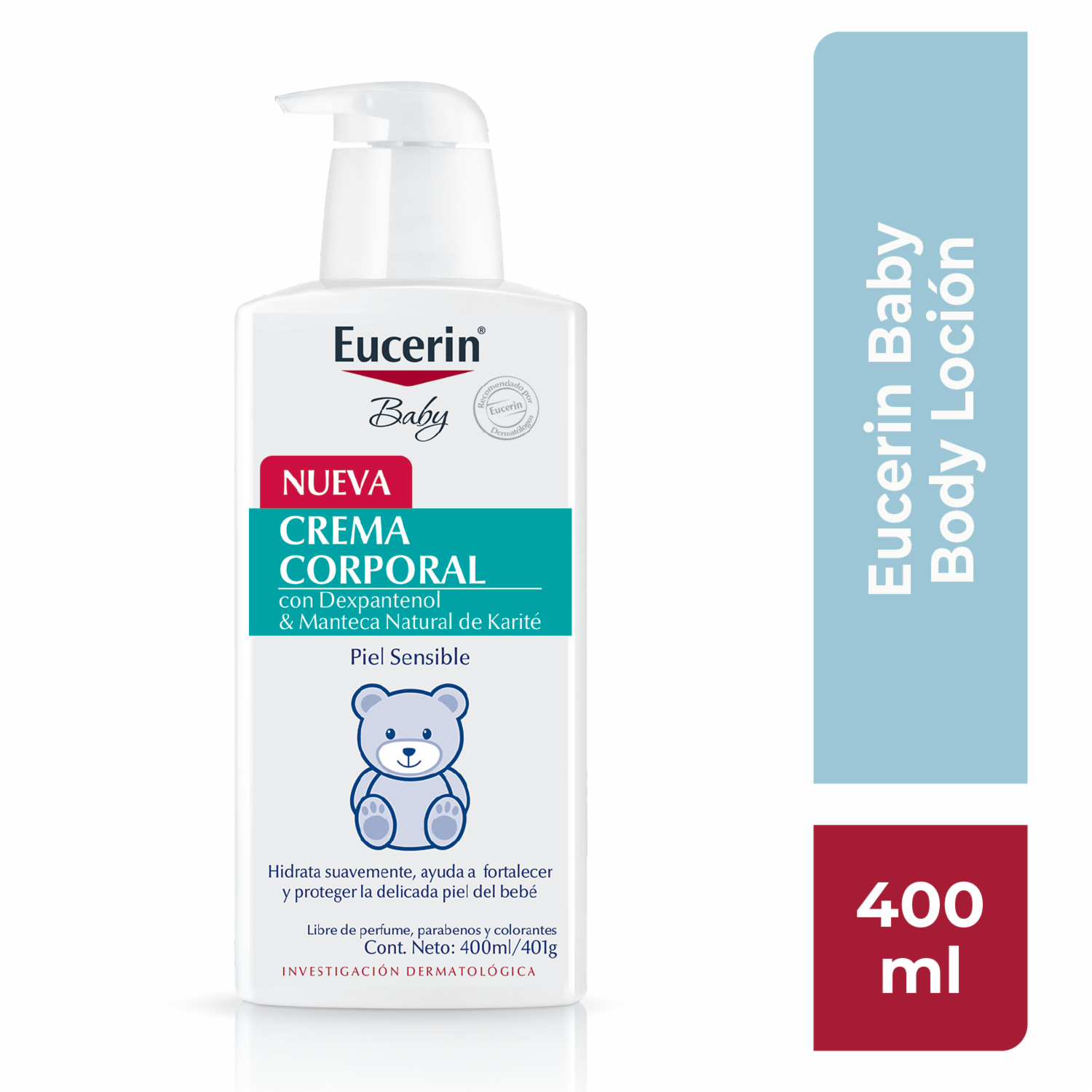 Crema Corporal Corporal Para Bebé EUCERIN 400 Ml