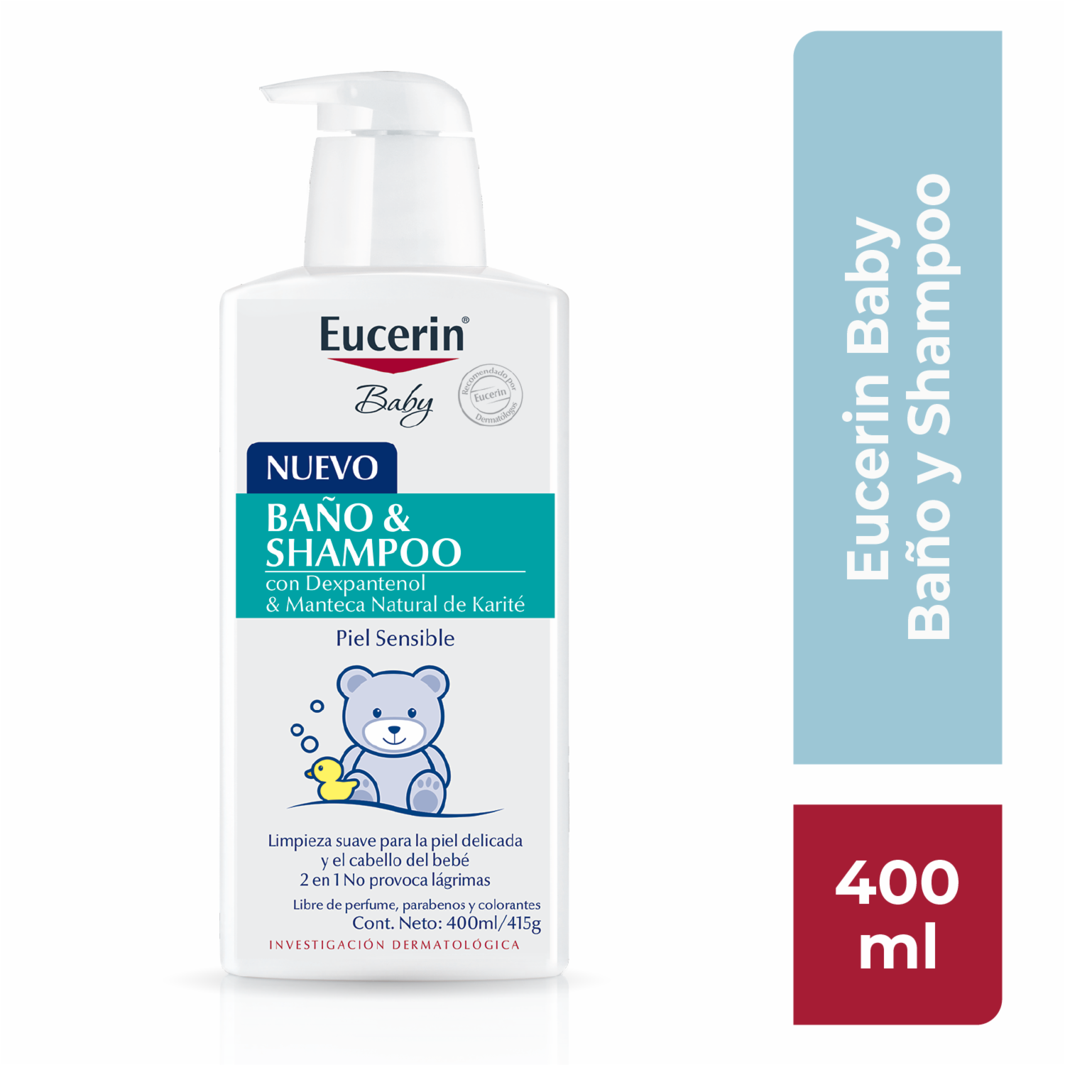 Shampoo Para Cabello De Bebé Baby Baño EUCERIN 400 Ml