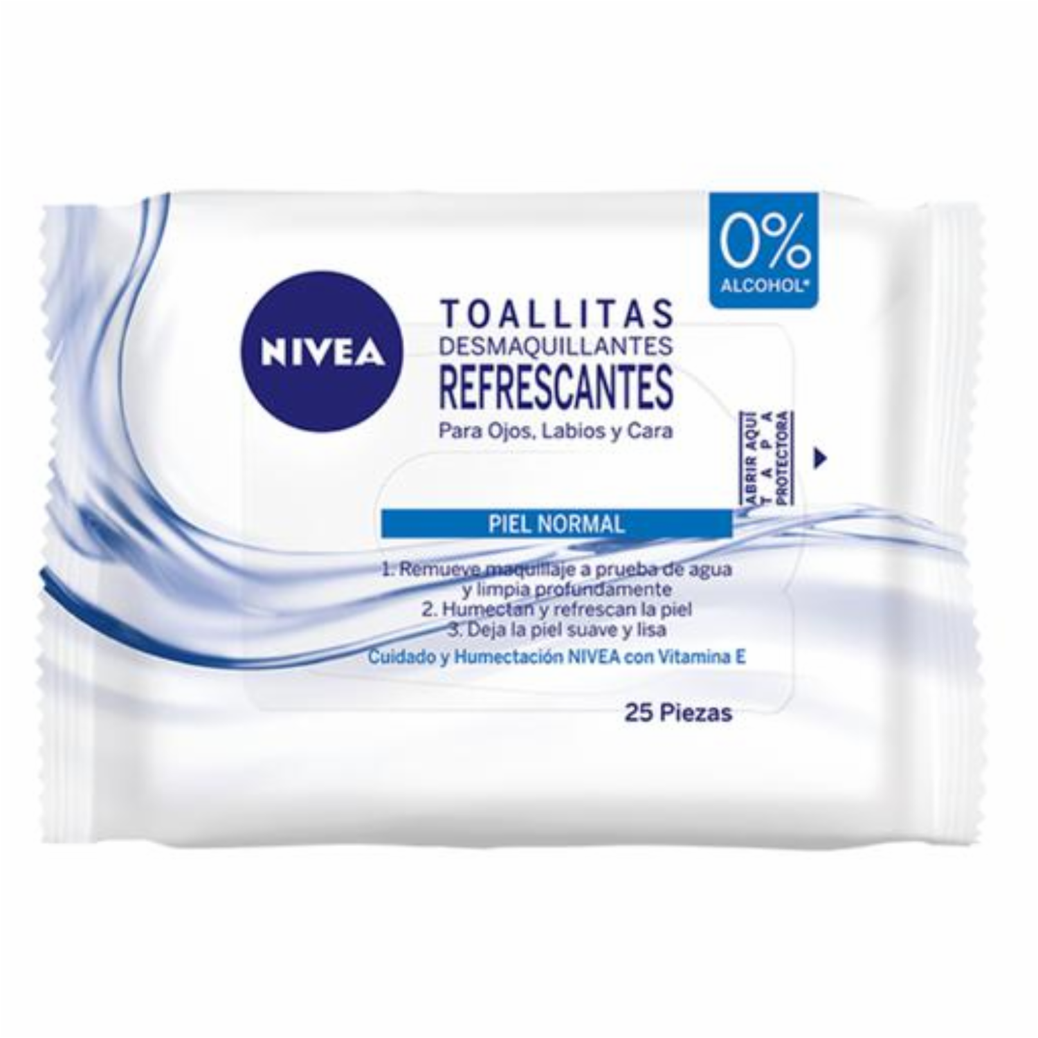 Toallitas Desmaquillantes Piel Normal 2X1 NIVEA Unidad