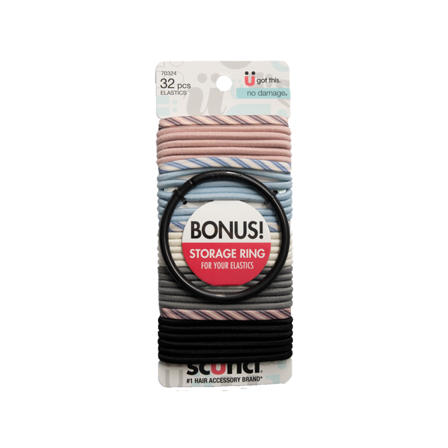 Vinchas De Cabello Tipo Elástico Mixtos Nudes X32 CONAIR Paquete