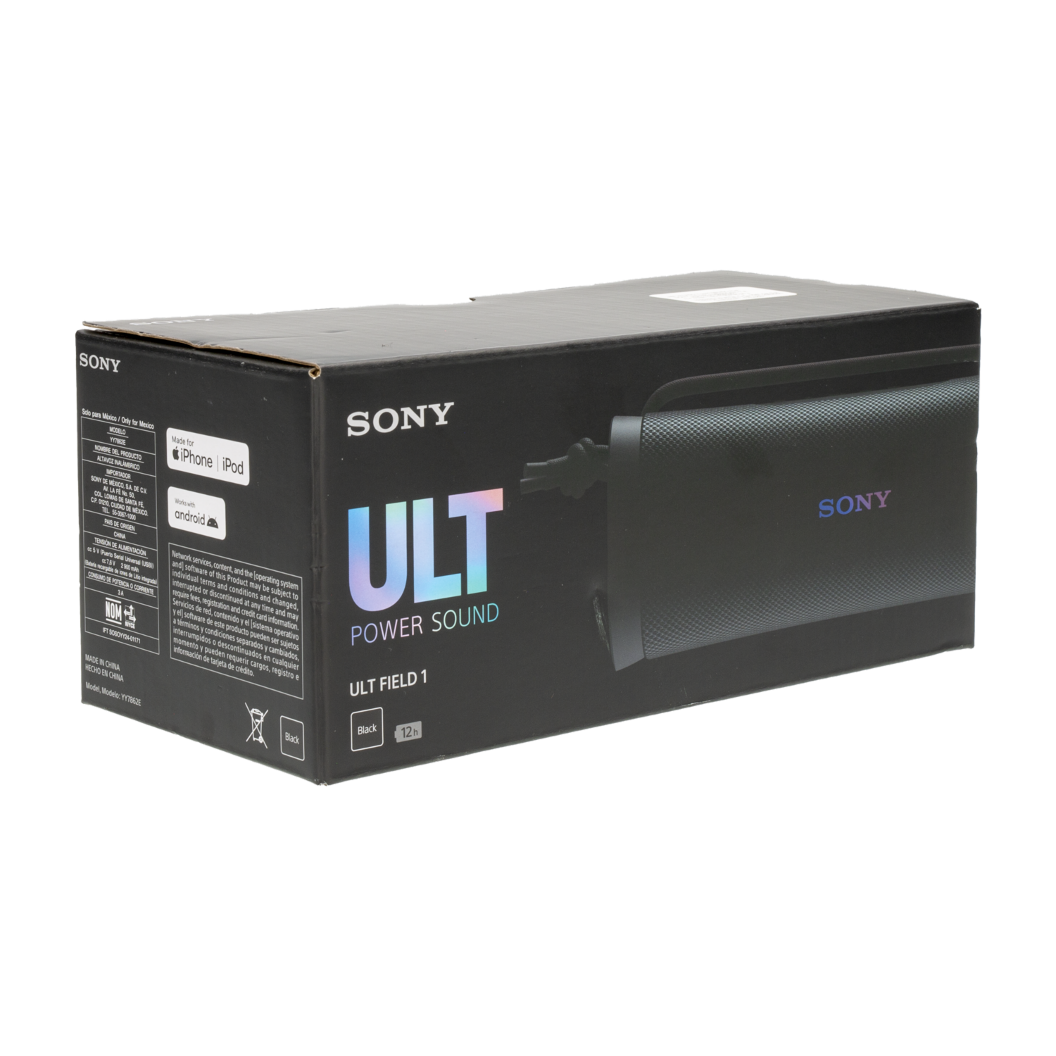 Parlante ULT FIELD SRS-ULT10/B SONY Negro