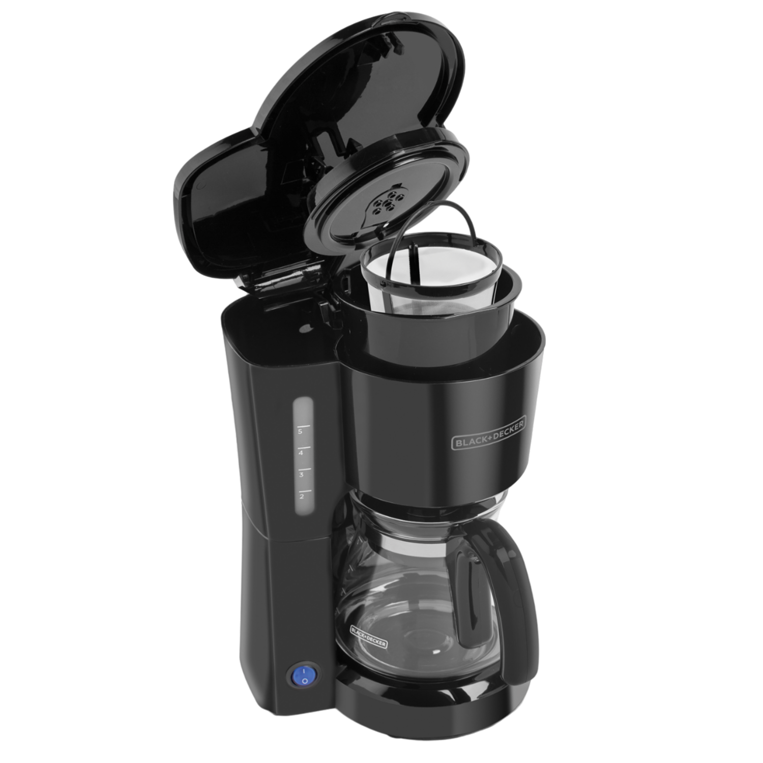Cafetera Eléctrica Con Filtro Y Jarra De Vidrio CM0701B BLACK & DECKER 5 Tazas