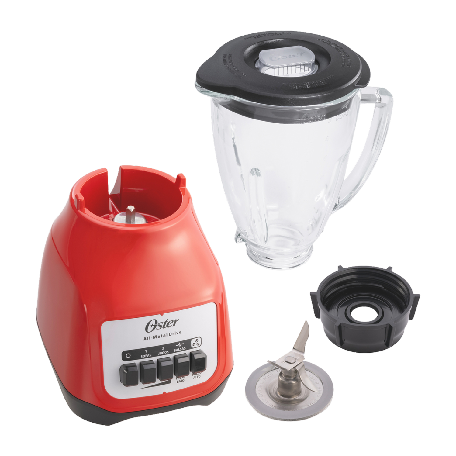 Licuadora 550 Watts BLSTKAG-RPB OSTER 2 Velocidades