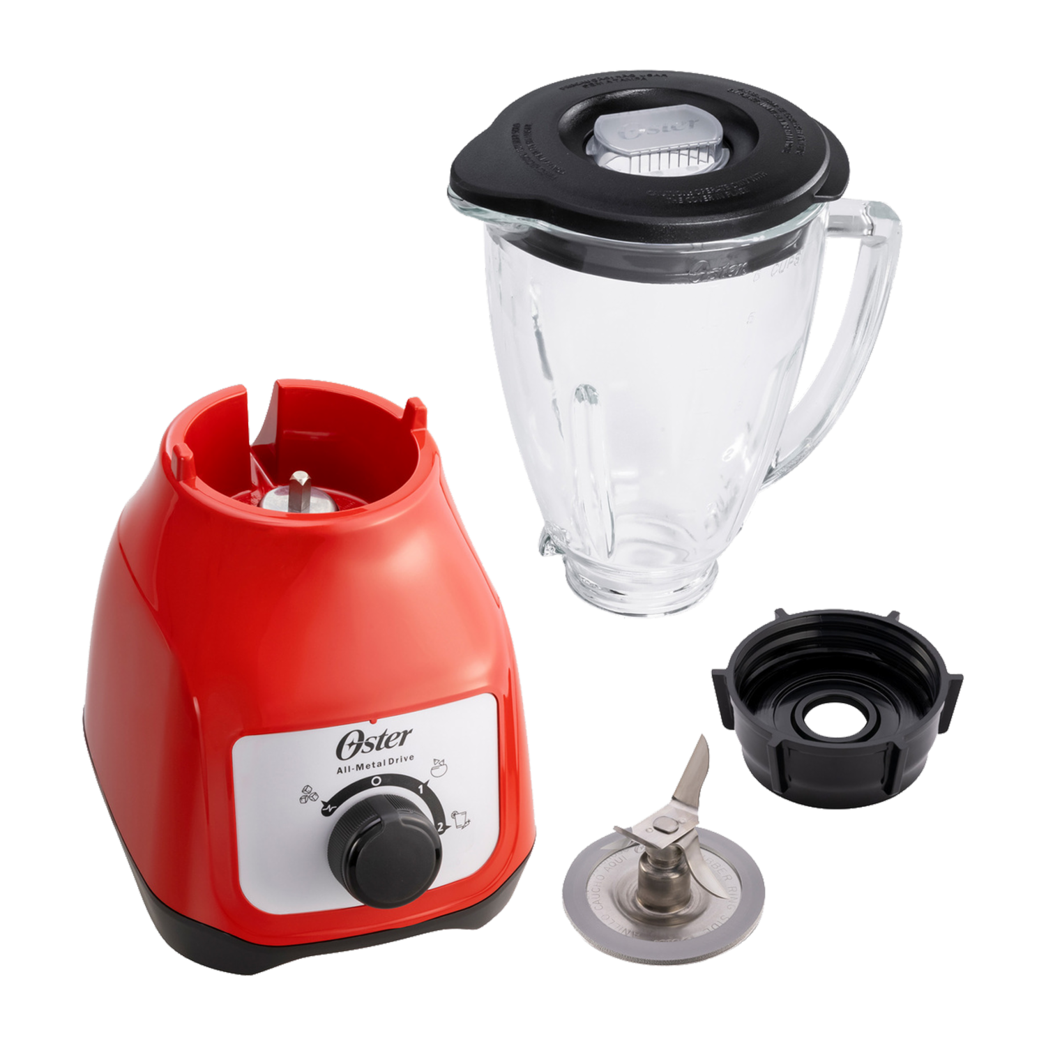Licuadora 550 Watts BLSTKAG-RRD OSTER 2 Velocidades