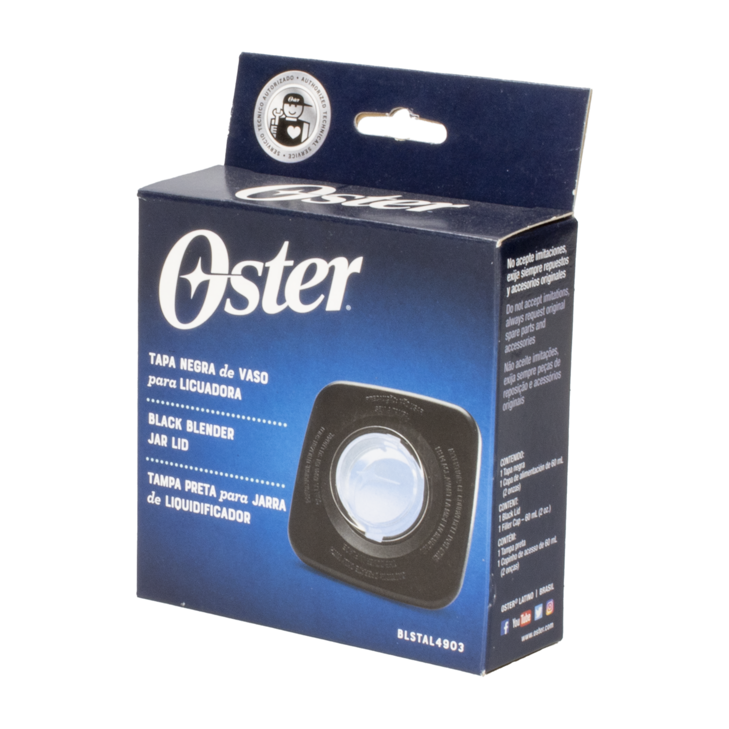 Tapa Para Licuadora Color Negro OSTER Unidad
