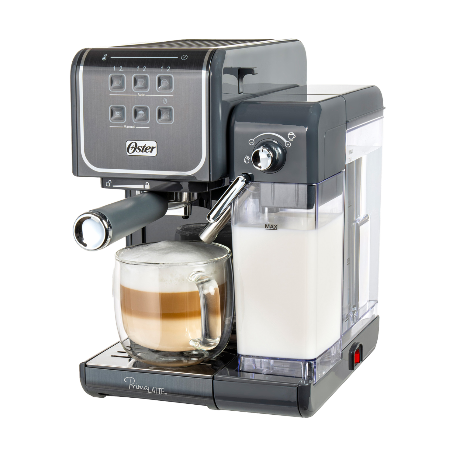 Cafetera Eléctrica Prima Latte Touch BVSTEM6801M-013 OSTER 10 Tazas
