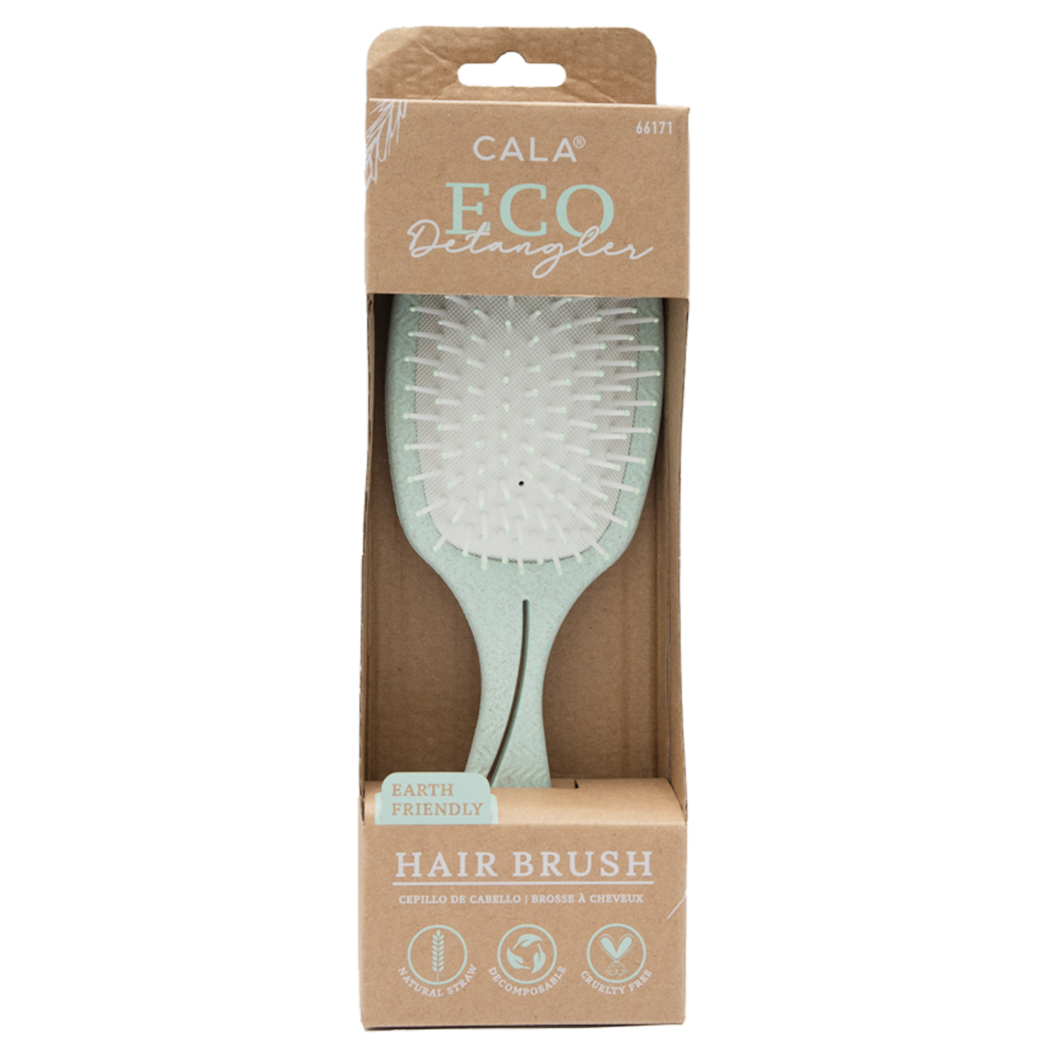Cepillo De Cabello Caja Eco Detangler Paddle Sage CALA 1 U