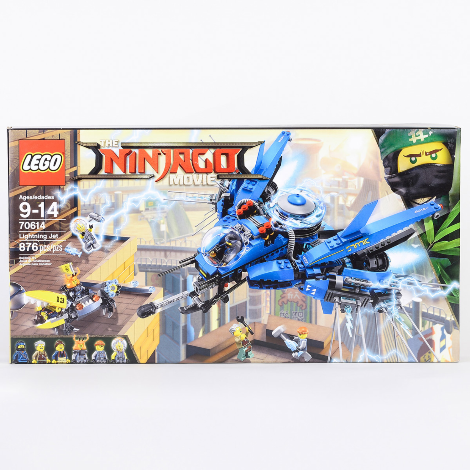 Bloques De Armar Avión Relámpago LEGO NINJAGO 876 Piezas