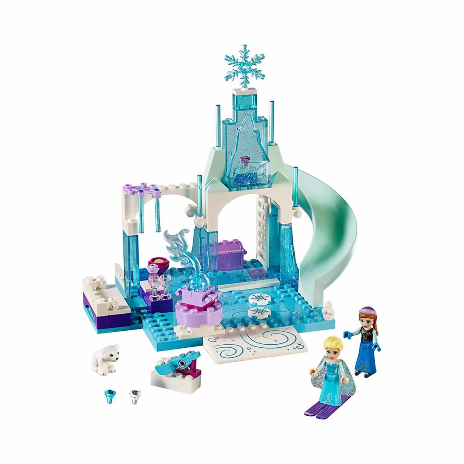 Bloques De Armar Zona De Juegos De Anna Y Elsa LEGO JUNIOR 94 Piezas