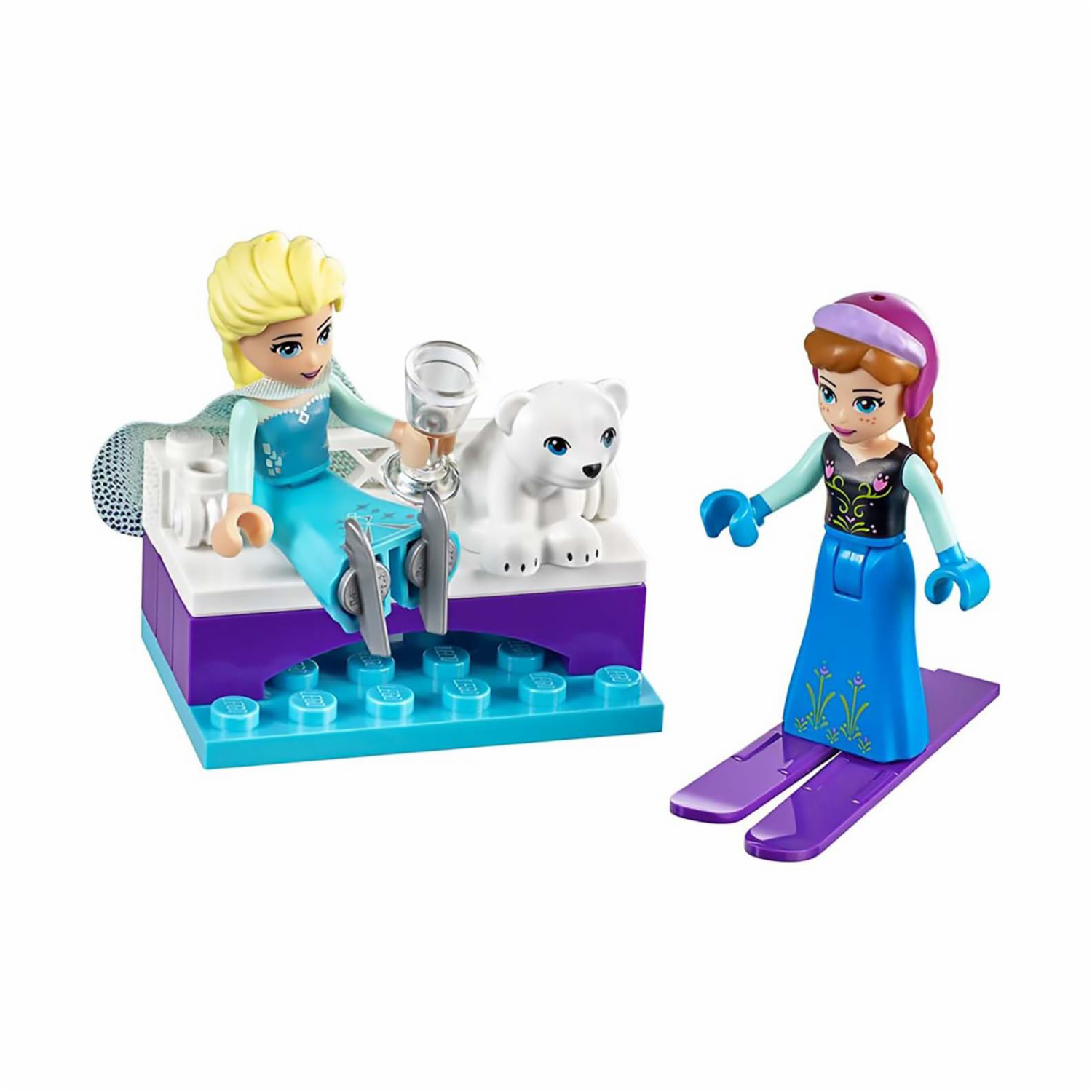 Bloques De Armar Zona De Juegos De Anna Y Elsa LEGO JUNIOR 94 Piezas