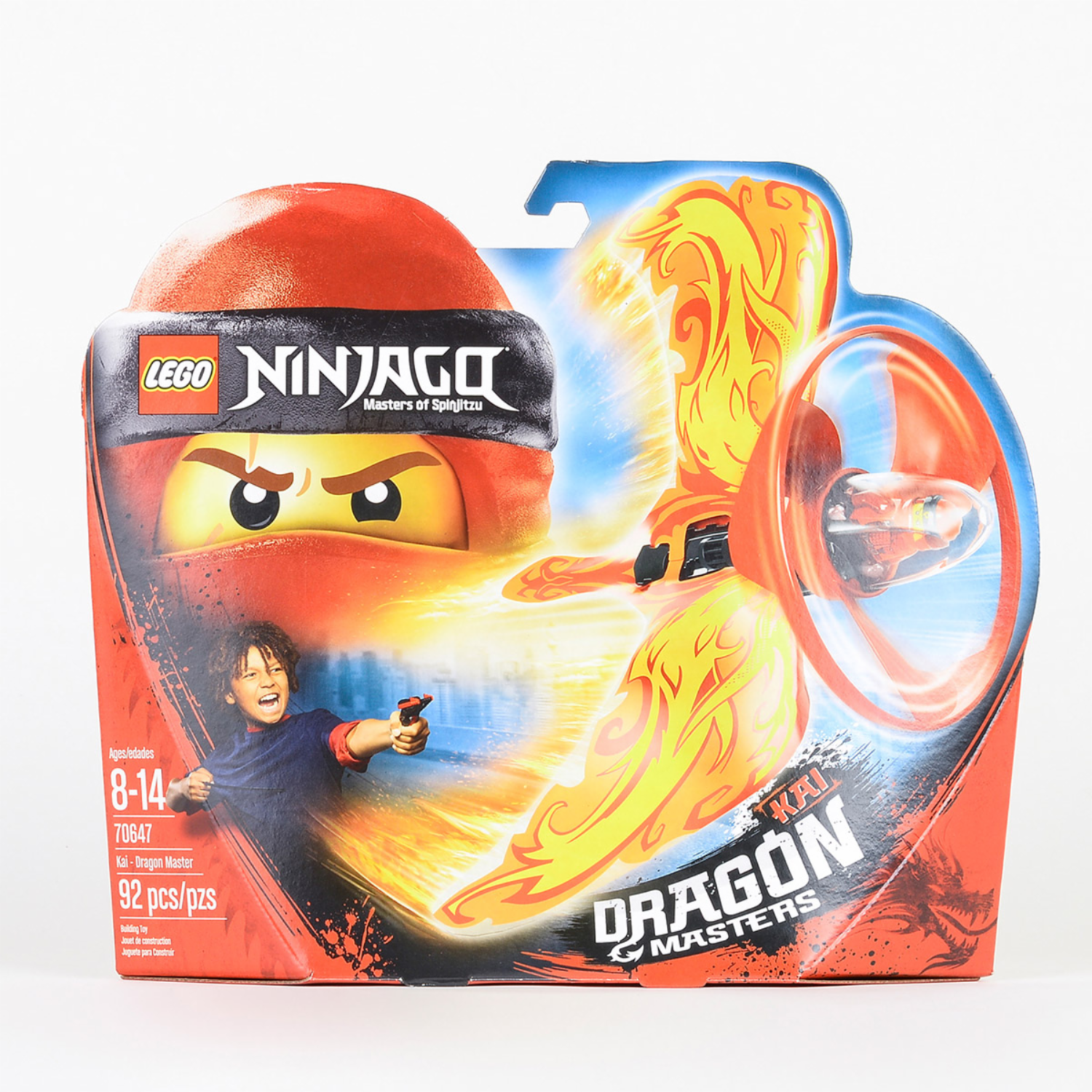 Bloques De Armar Maestro Del Dragón Kai LEGO NINJAGO 92 Piezas
