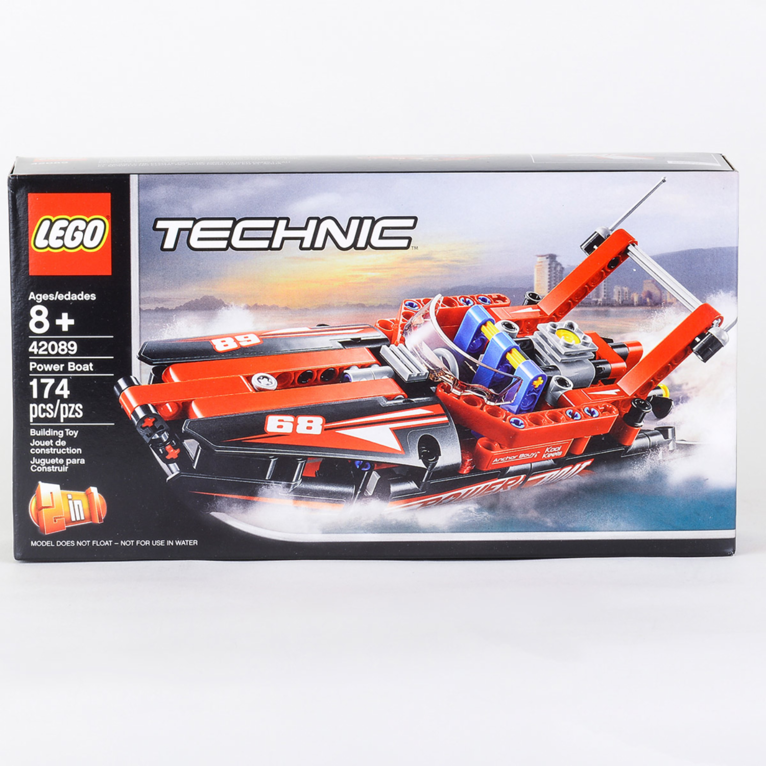 Bloques De Armar Barco A Motor LEGO TECHNIC 174 Piezas