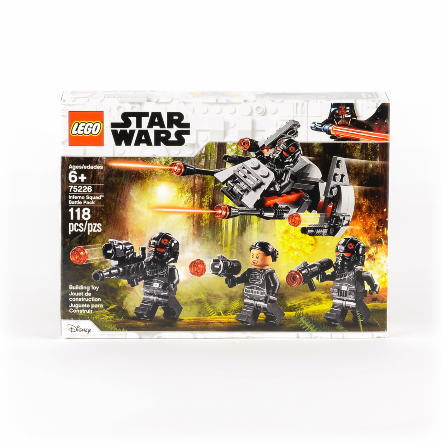 Bloques De Armar Paquete De Batalla Del Escuadrón Infernal LEGO STAR WARS 118 Piezas