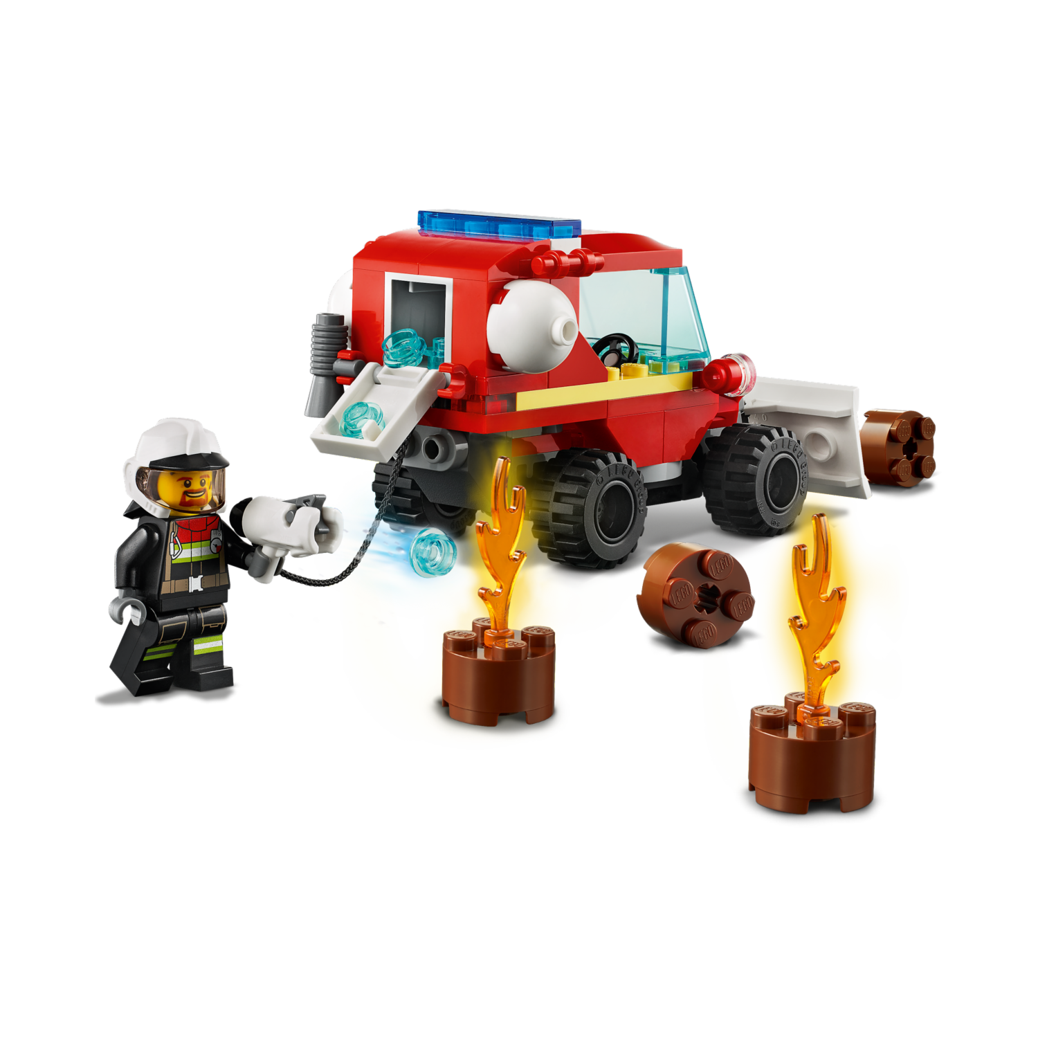 Bloques De Armar Vehículo De Bomberos LEGO CITY 87 Piezas