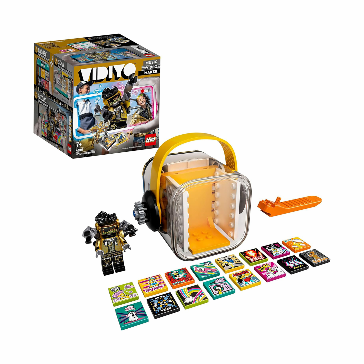Bloques De Armar Robot Beat Box Hip Hop LEGO VIDIYO 73 Piezas