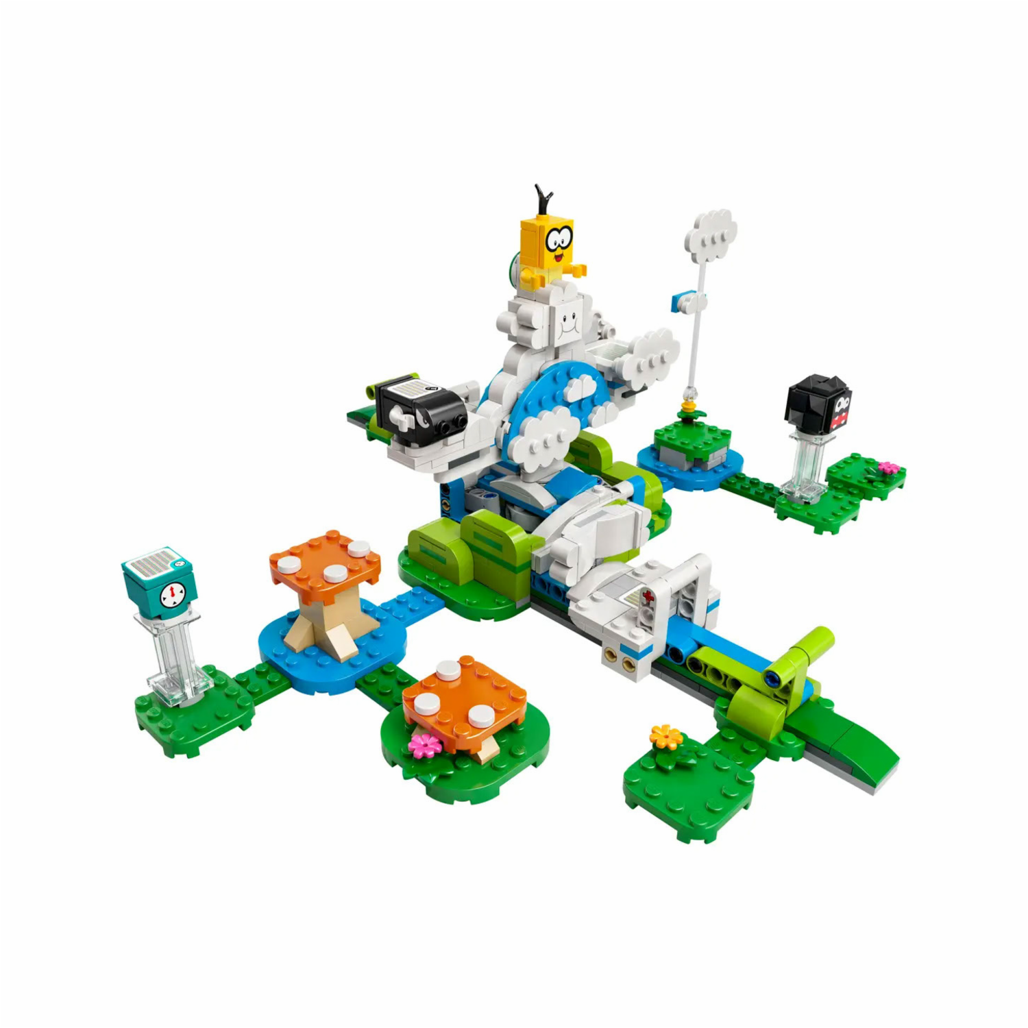 Bloques De Armar Mundo Aéreo De Lakitu LEGO SUPER MARIO 484 Piezas