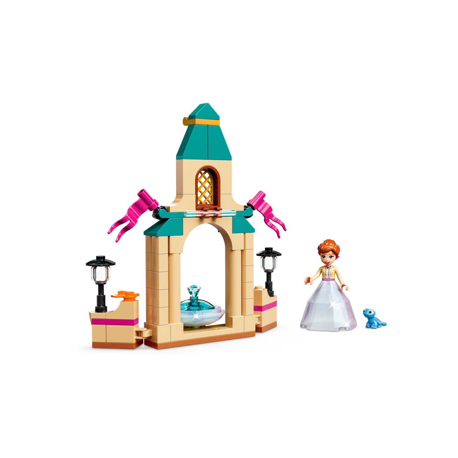 Bloques De Armar Patio Del Castillo De Anna LEGO DISNEY 74 Piezas