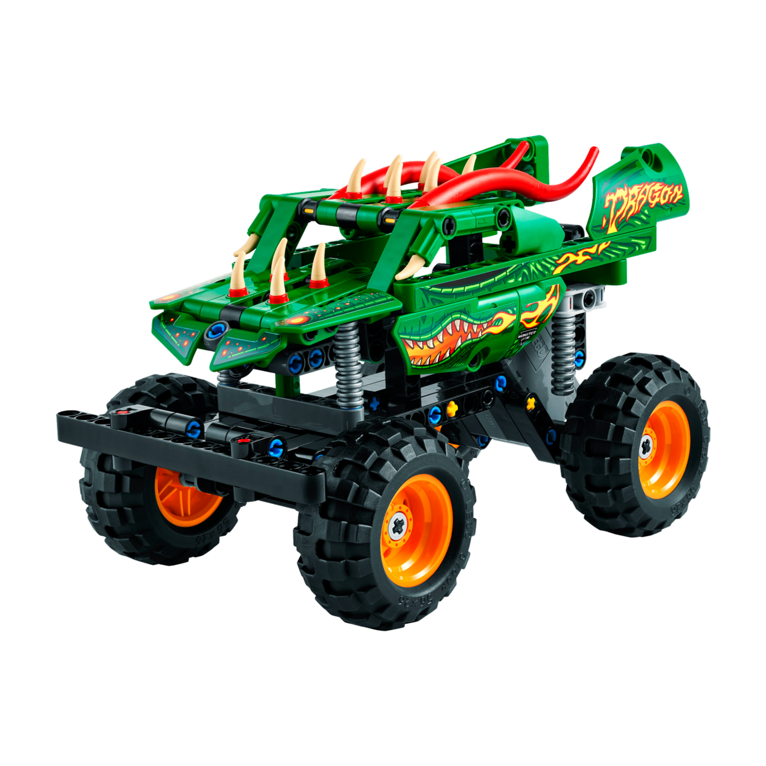 Bloques De Armar Monster Jam Dragón LEGO TECHNIC 217 Piezas