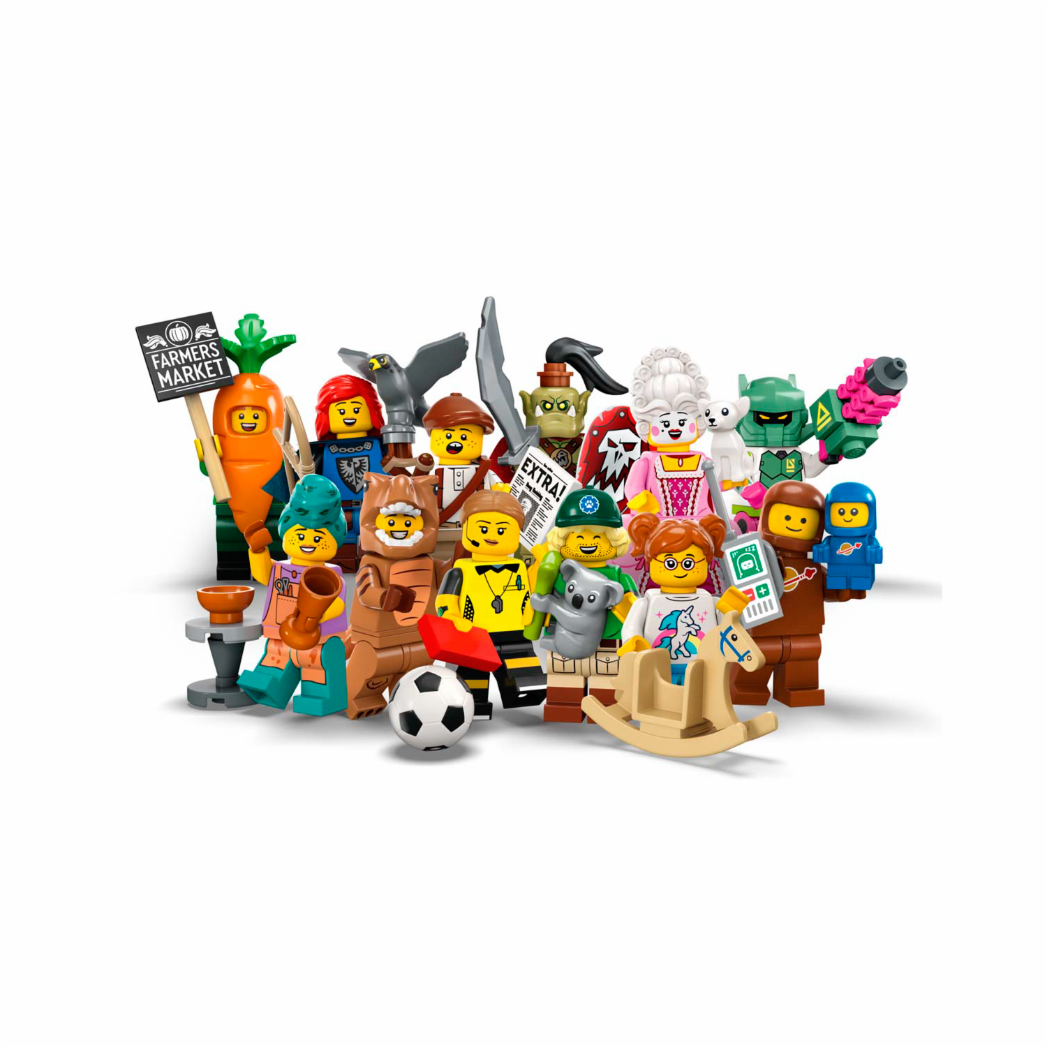 Bloques De Armar En Bolsa Mini Personajes LEGO MINIFIGURES Serie 24