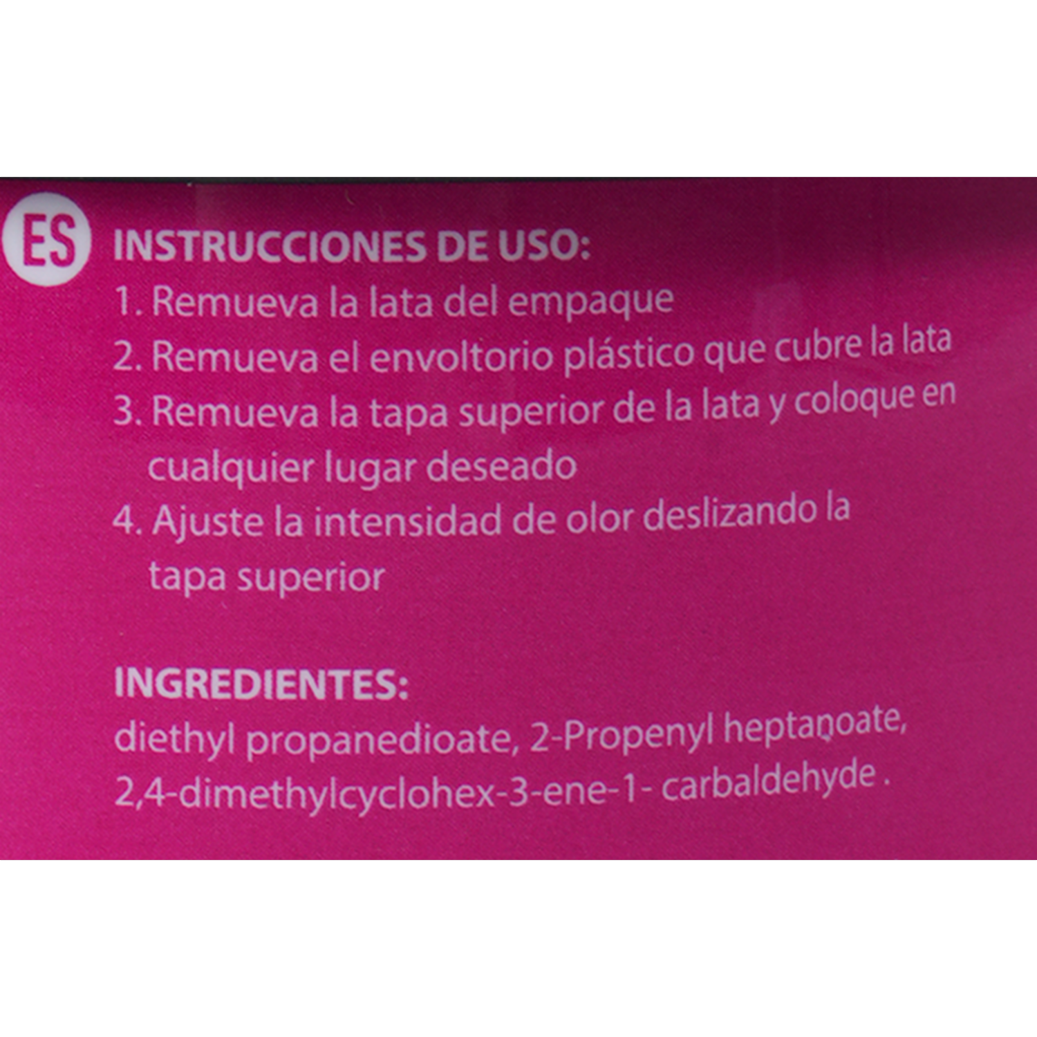 Ambiental Para Auto En Lata Fragancia Frutas MENTOS 85 G