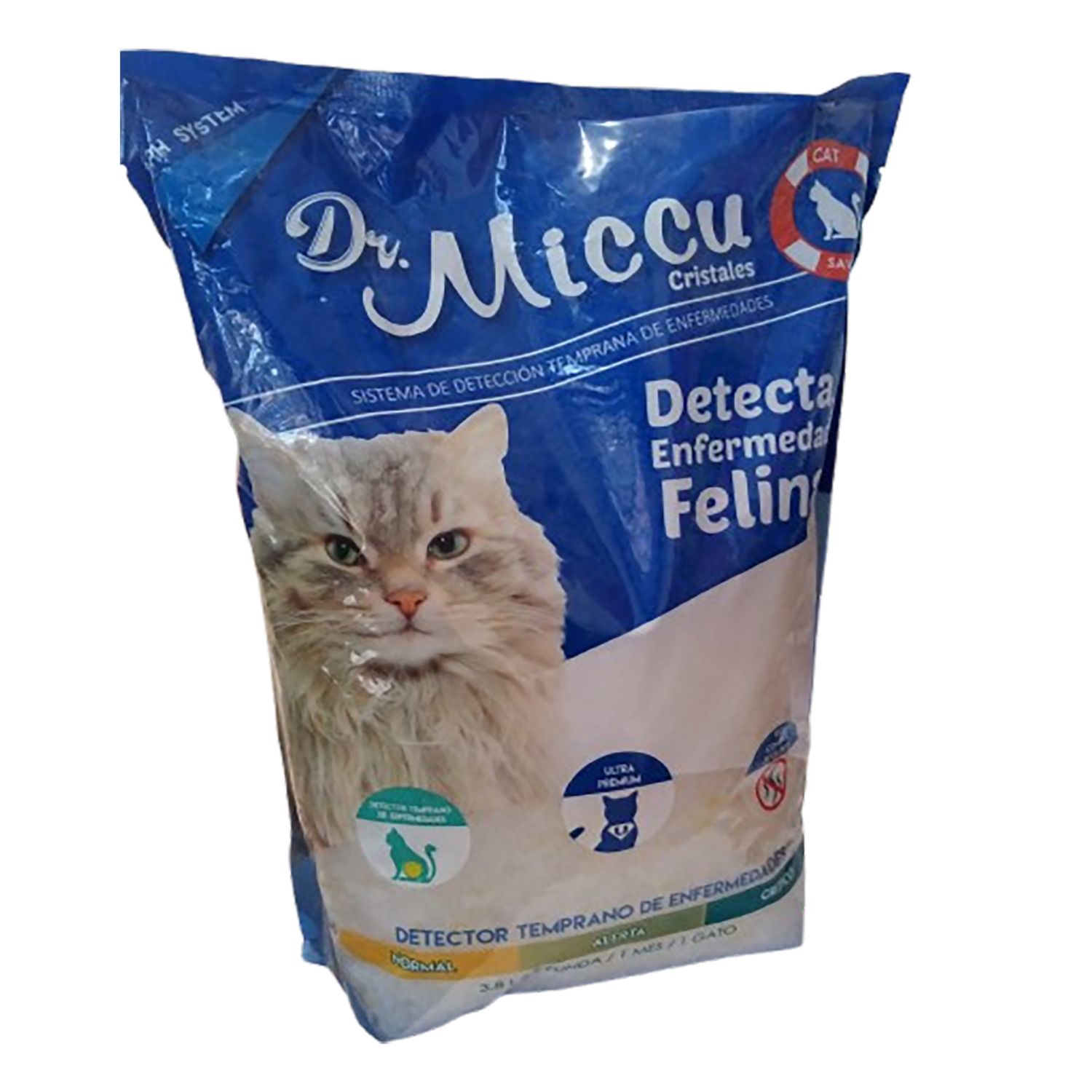Detector De Enfermedades Felinas MICCU 3.8 Litros