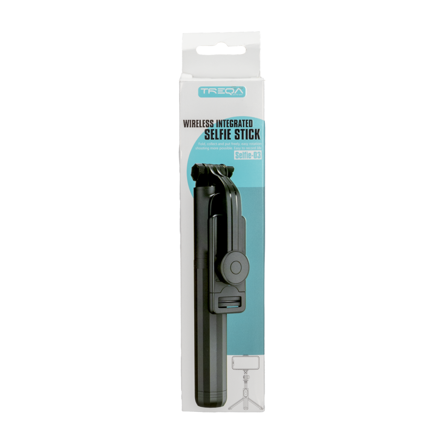 Selfie Stick 360° Rotating TREQA Bluetooth