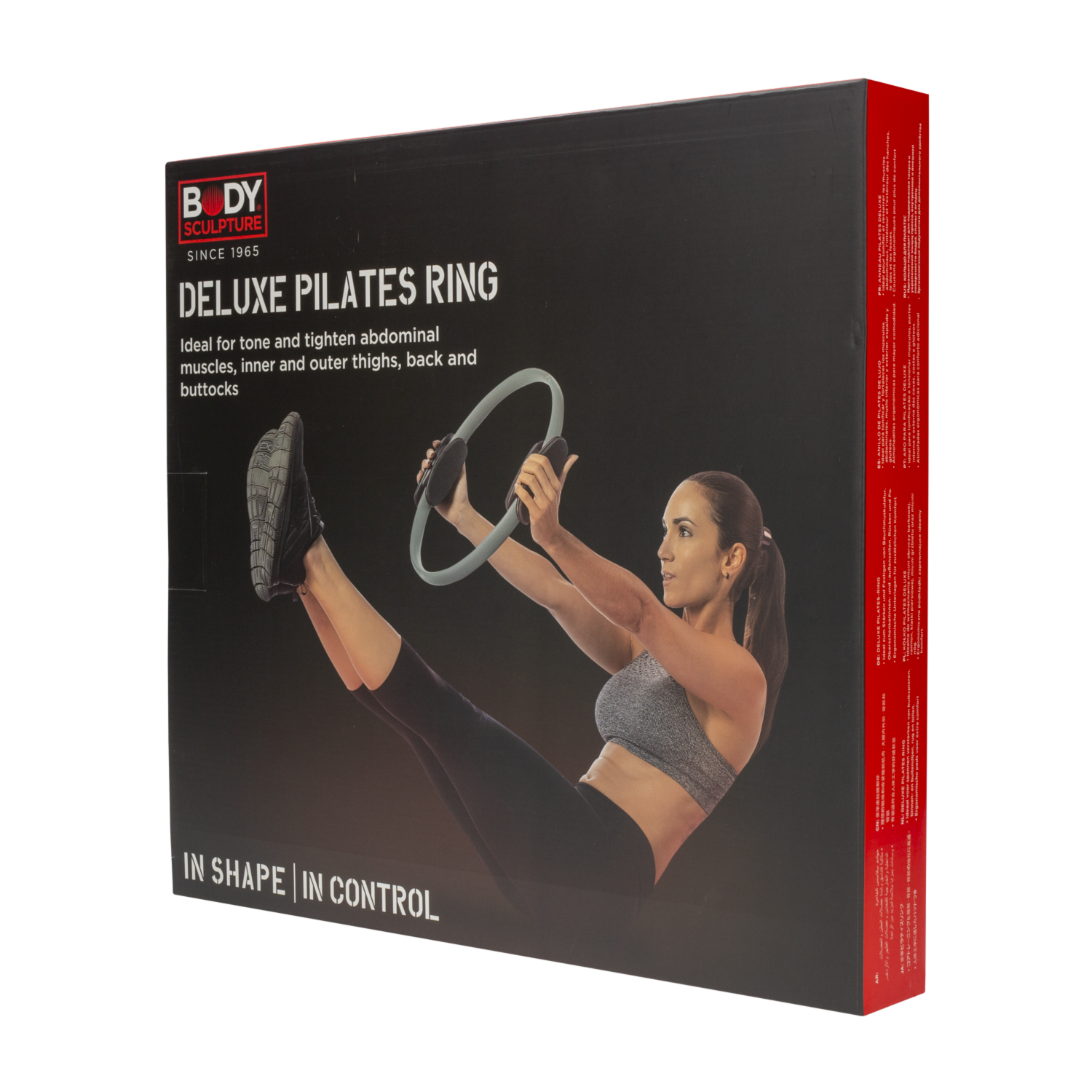 Anillo Para Pilates Delux Con Agarradera Ergonómica BODY SCULPTURE 1 Pieza