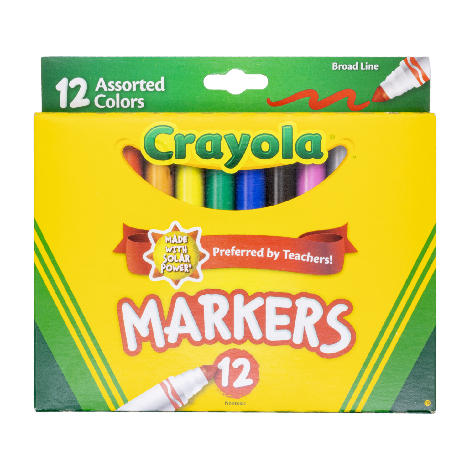 Marcadores Punta Gruesa CRAYOLA 12Ct