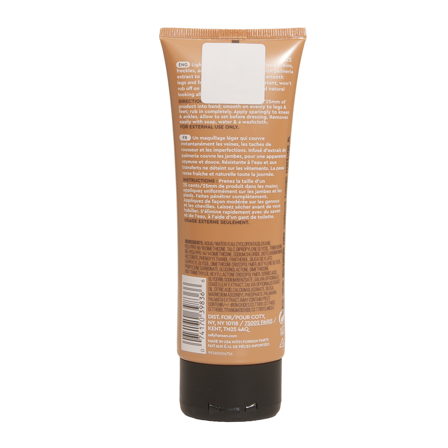 Autobronceador Airbrush Legs Crema Medium SALLY HANSEN 118 Ml