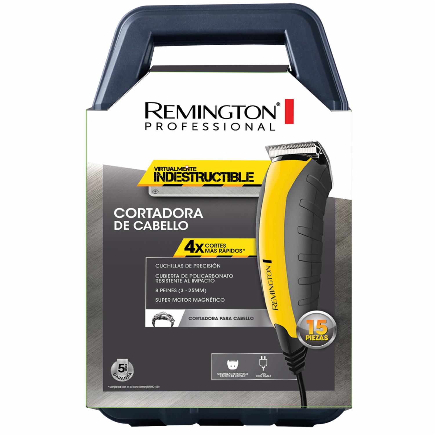 Cortador De Cabello Con Cuchillas De Acero Quirúrgico REMINGTON Mediano