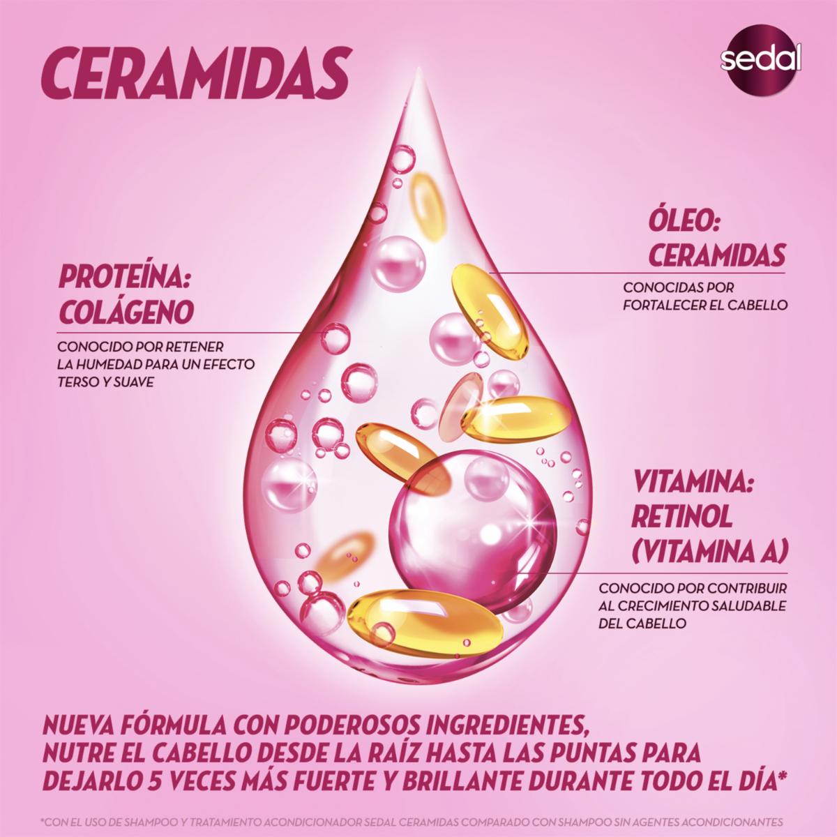 Crema Para Peinar Ceramidas SEDAL 300 Ml